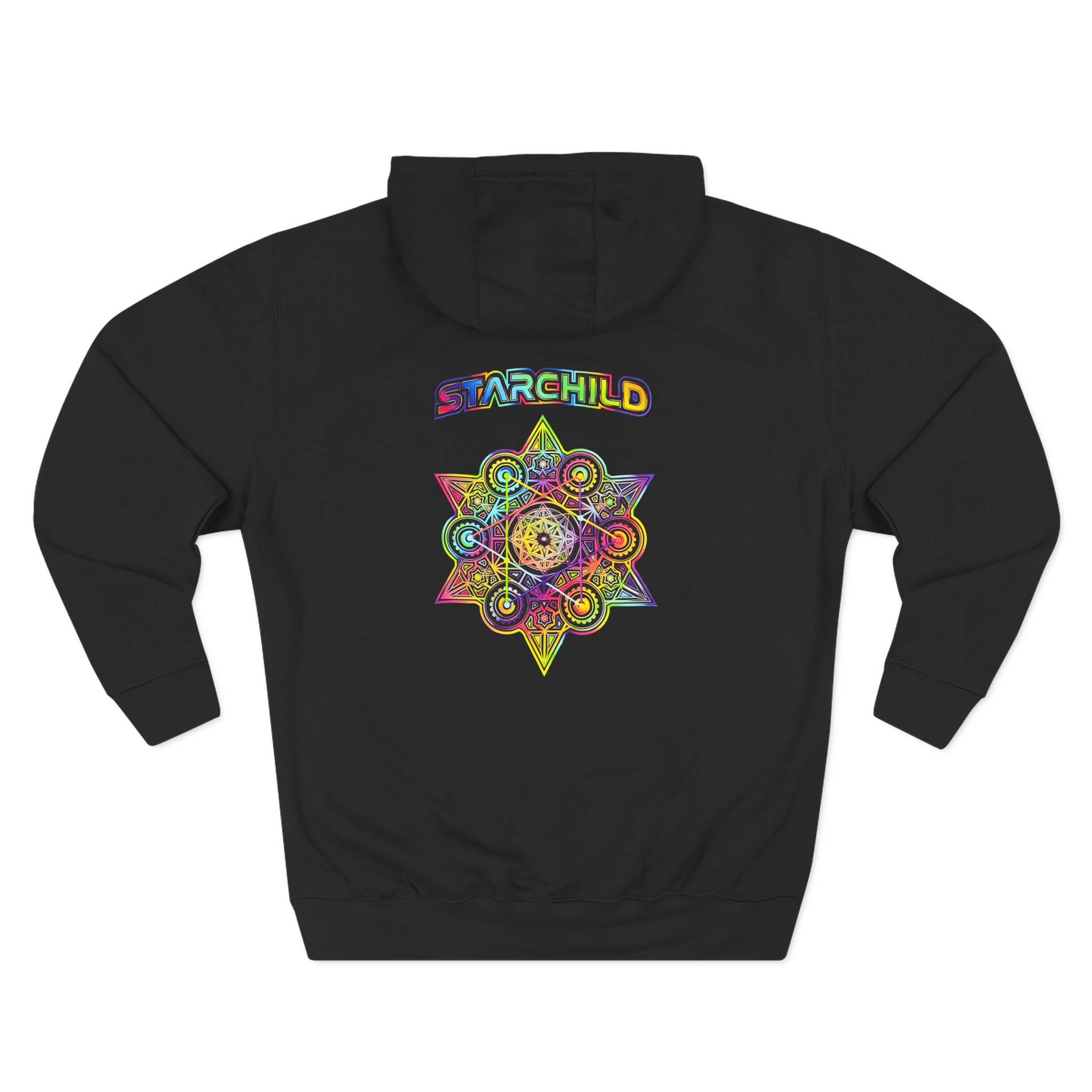 Lsdream Starchild Three-Panel Fleece Hoodie - Image 2