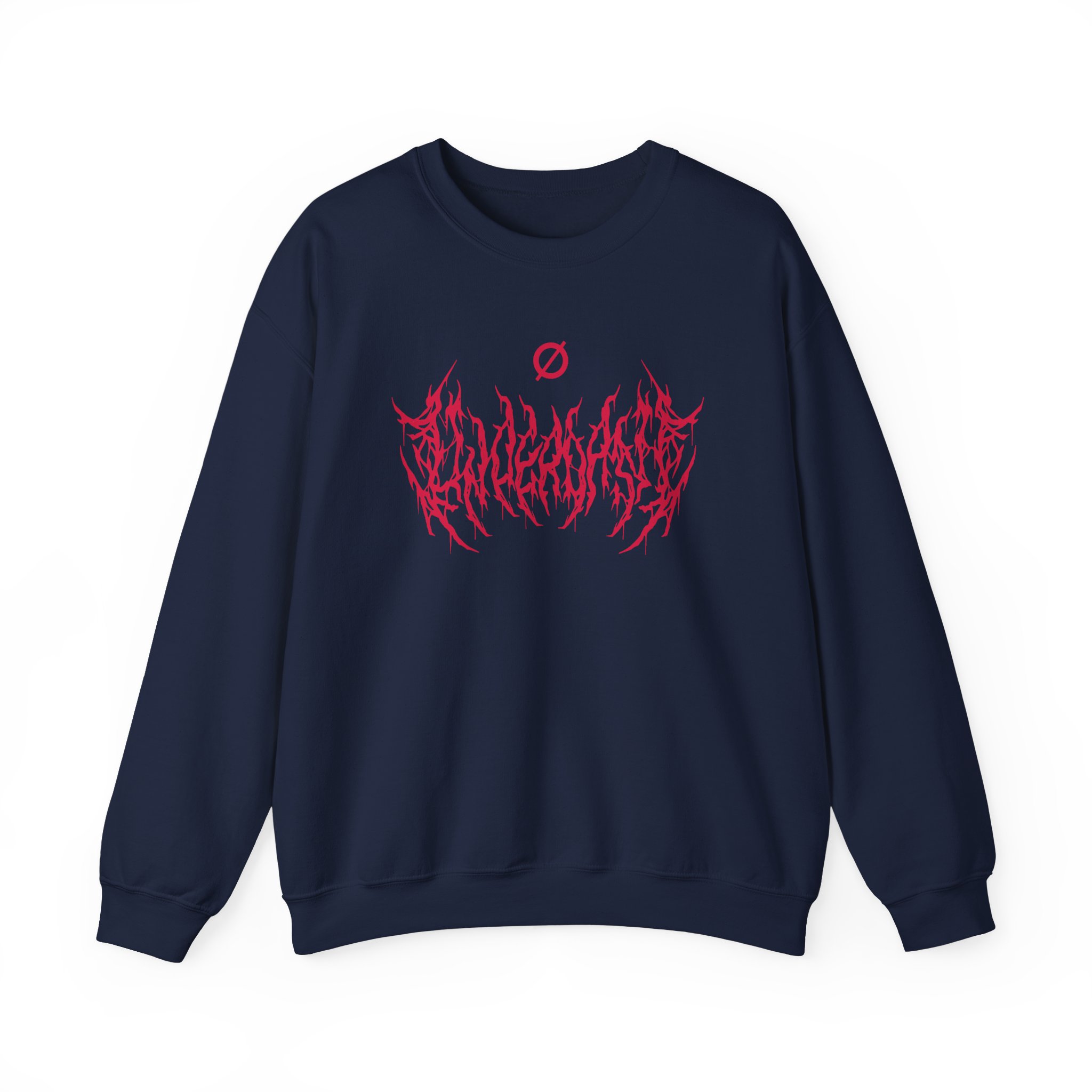 Underoath Metal Logo Unisex Heavy Blend™ Crewneck Sweatshirt - Image 5