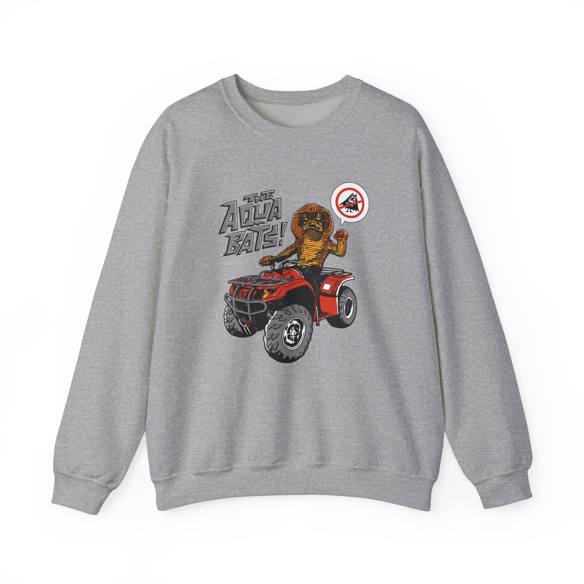 The Aquabats Cobra Man Unisex Heavy Blend™ Crewneck Sweatshirt - Image 7