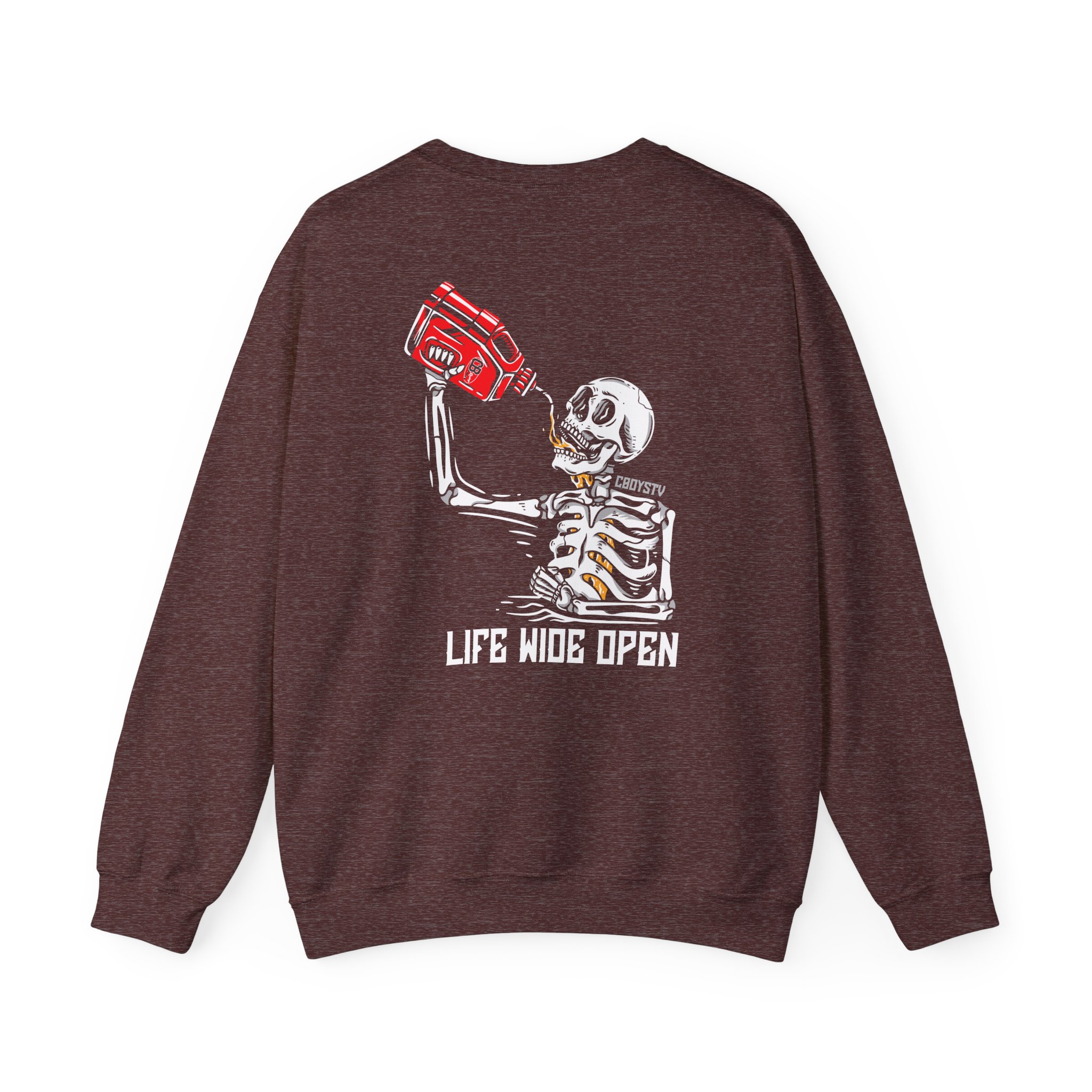 Cboystv Soul Fuel Unisex Heavy Blend™ Crewneck Sweatshirt - Image 4
