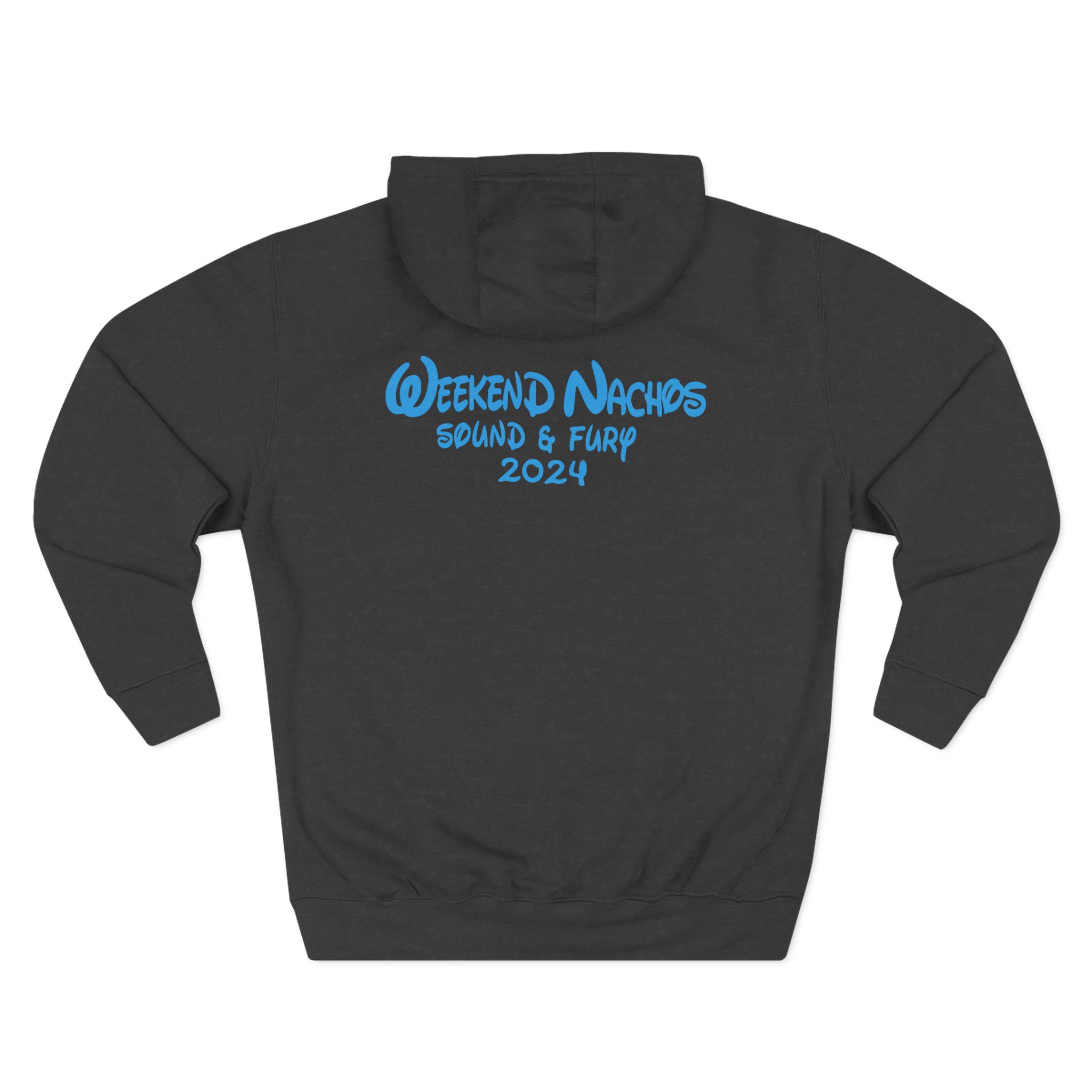 Weekend Nachos Sound and Fury Three-Panel Fleece Hoodie - Image 4