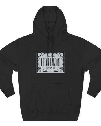 Brian Fallon Three-Panel Fleece Hoodie