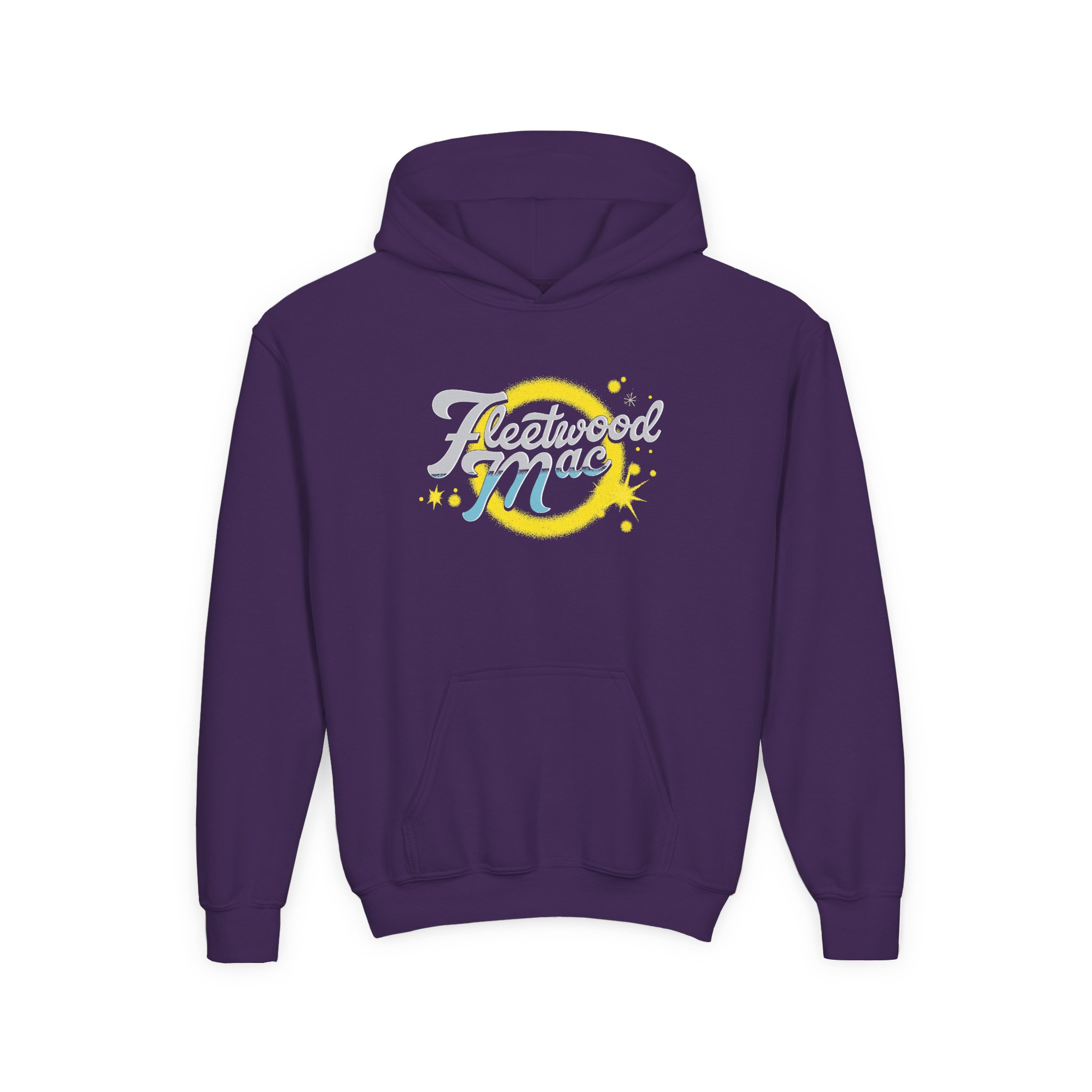 Fleetwood Mac Youth Heavy Blend Hooded Sweatshirt - Image 11