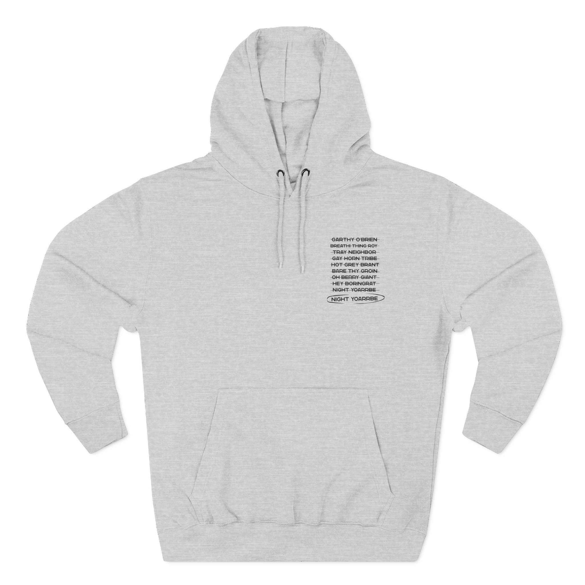 Dropout Night Yorb Anagram Three-Panel Fleece Hoodie - Image 3