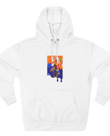 NTD INK YOU UP Three-Panel Fleece Hoodie