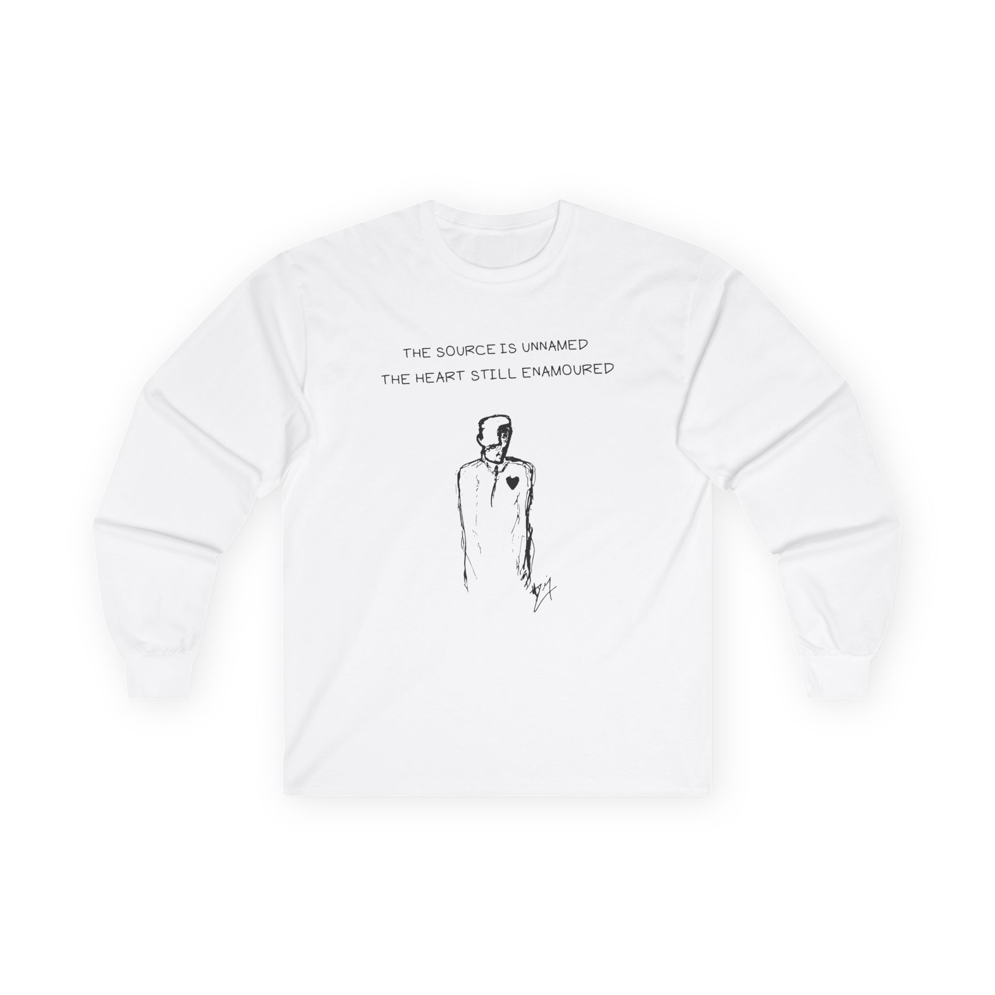 Hozier Unknown Lyric Unisex Ultra Cotton Long Sleeve Tee - Image 3