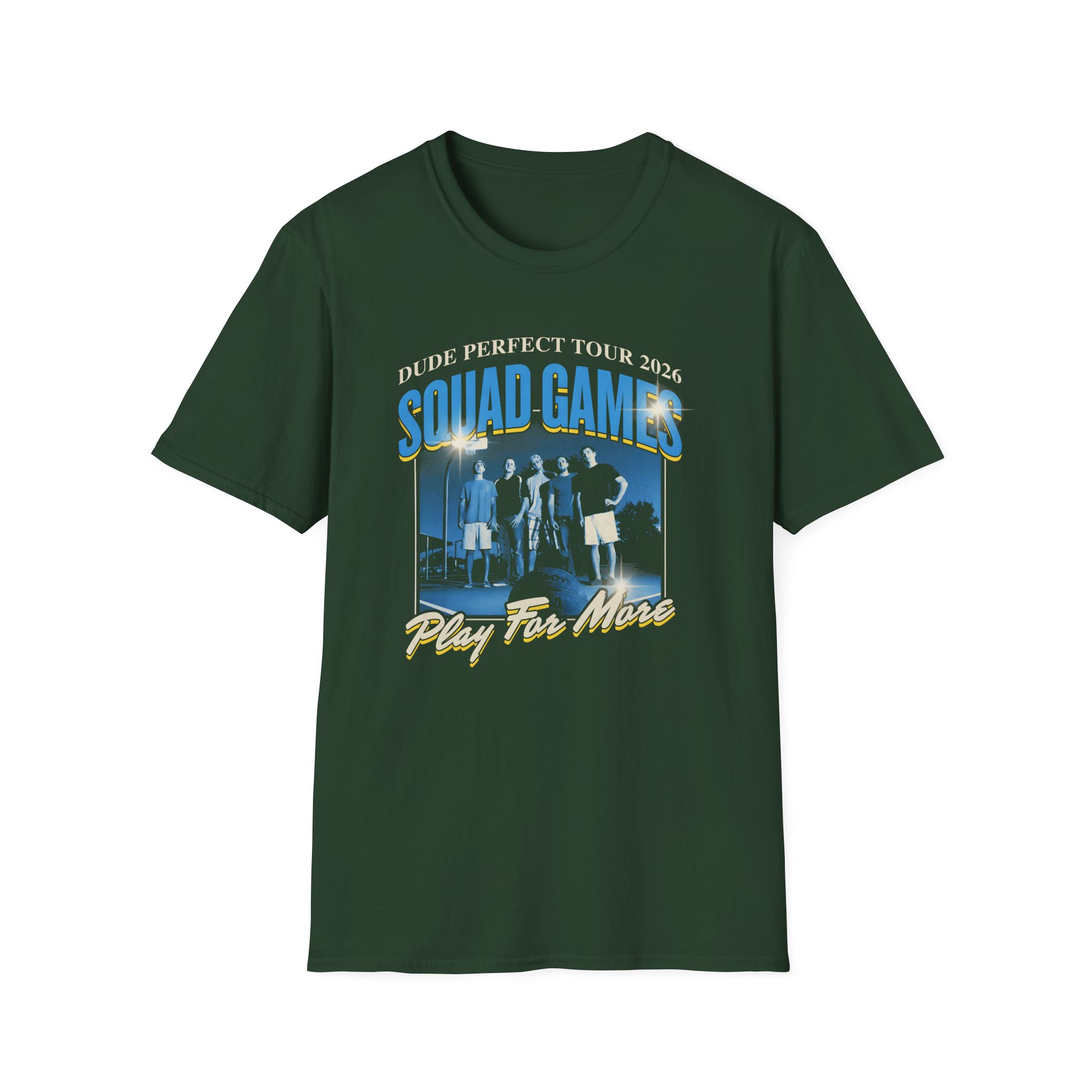 Dude Perfect Vintage Champs Unisex Softstyle T-Shirt - Image 5