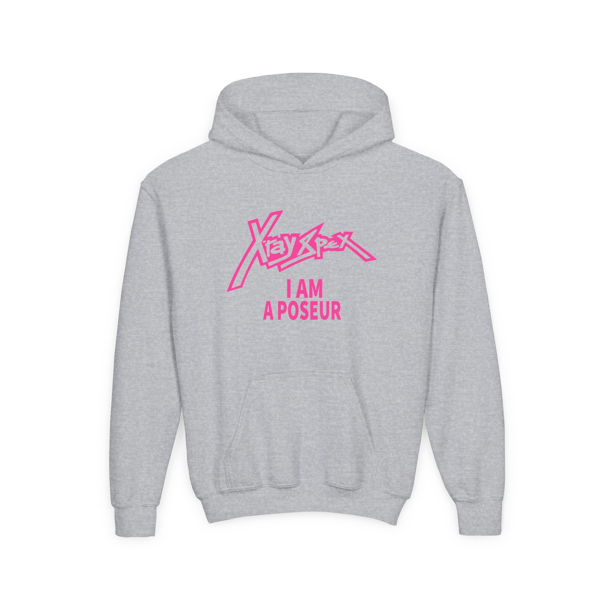 X-ray Spex I Am Aposeur Youth Heavy Blend Hooded Sweatshirt - Image 5