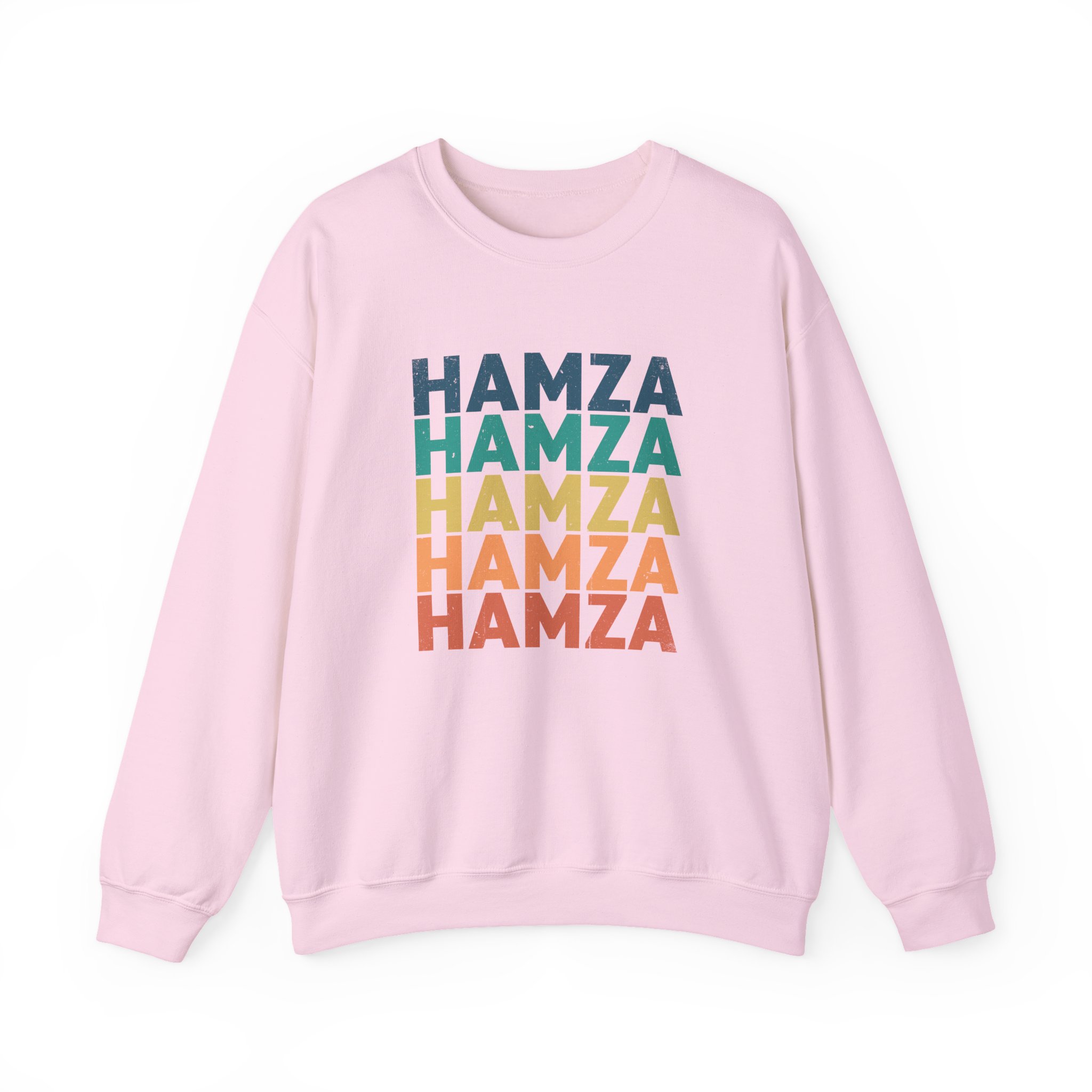 Hamza Name Unisex Heavy Blend™ Crewneck Sweatshirt - Image 21