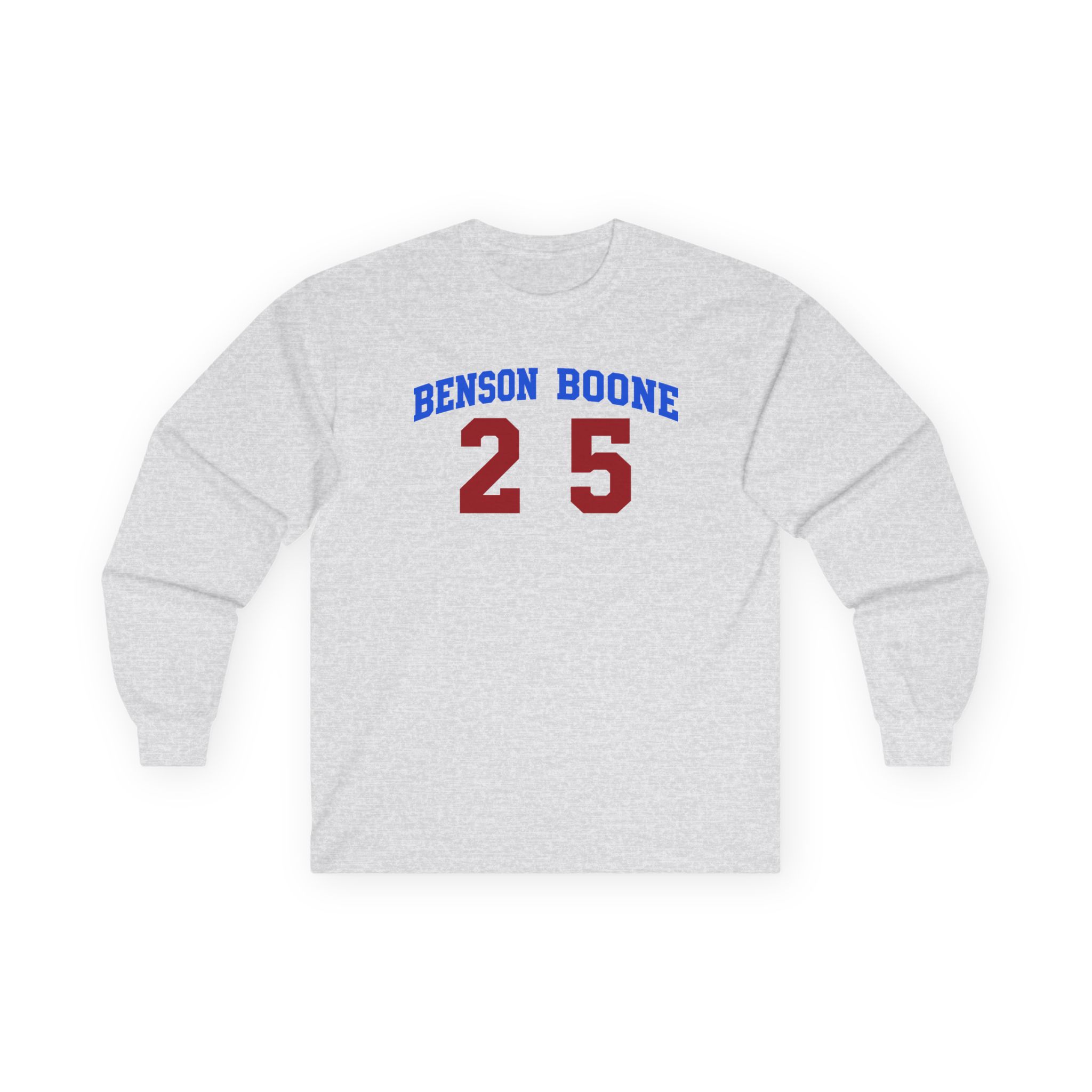 Benson Boone Holiday Knit Unisex Ultra Cotton Long Sleeve Tee - Image 3