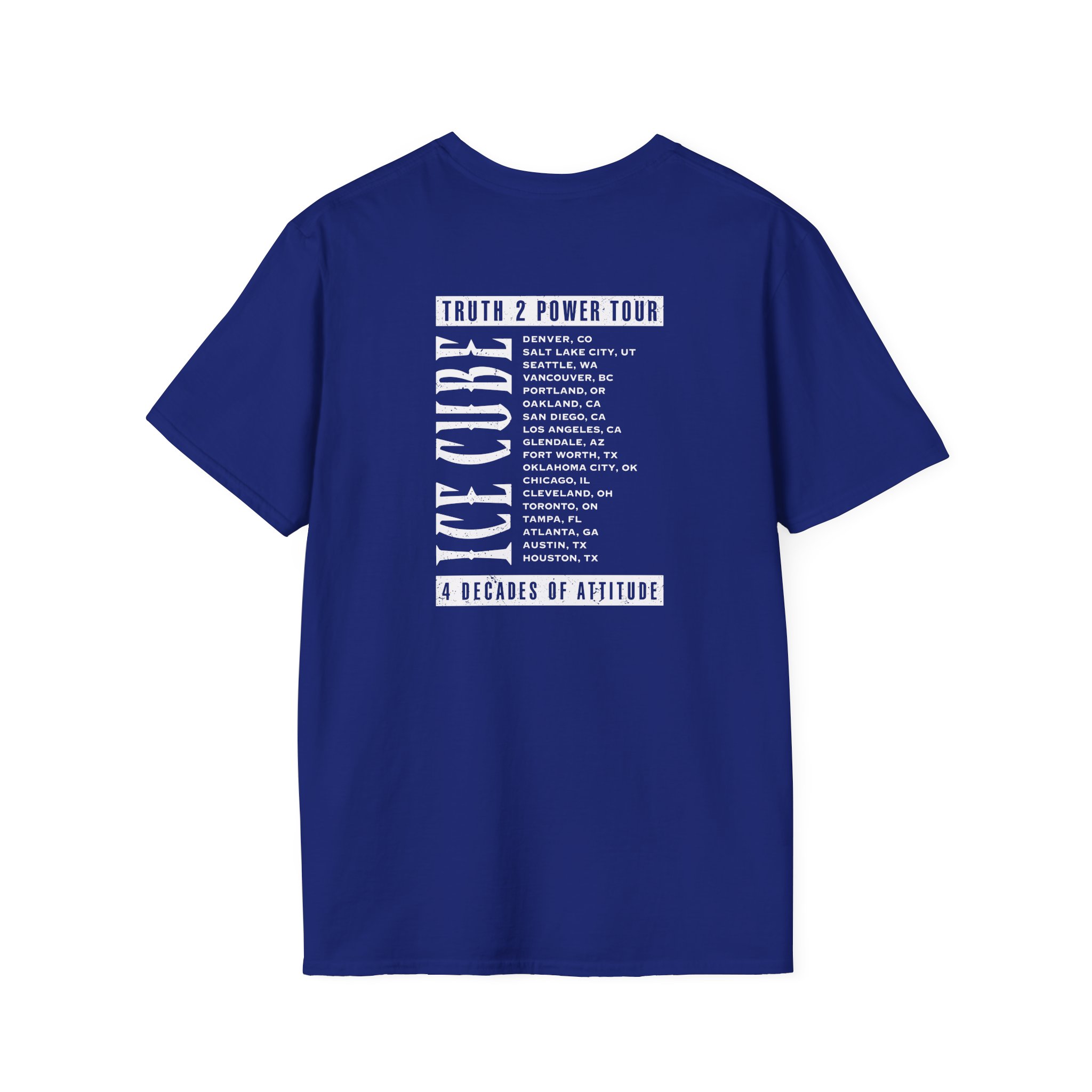 Ice Cube Truth 2 Power Unisex Softstyle T-Shirt - Image 16