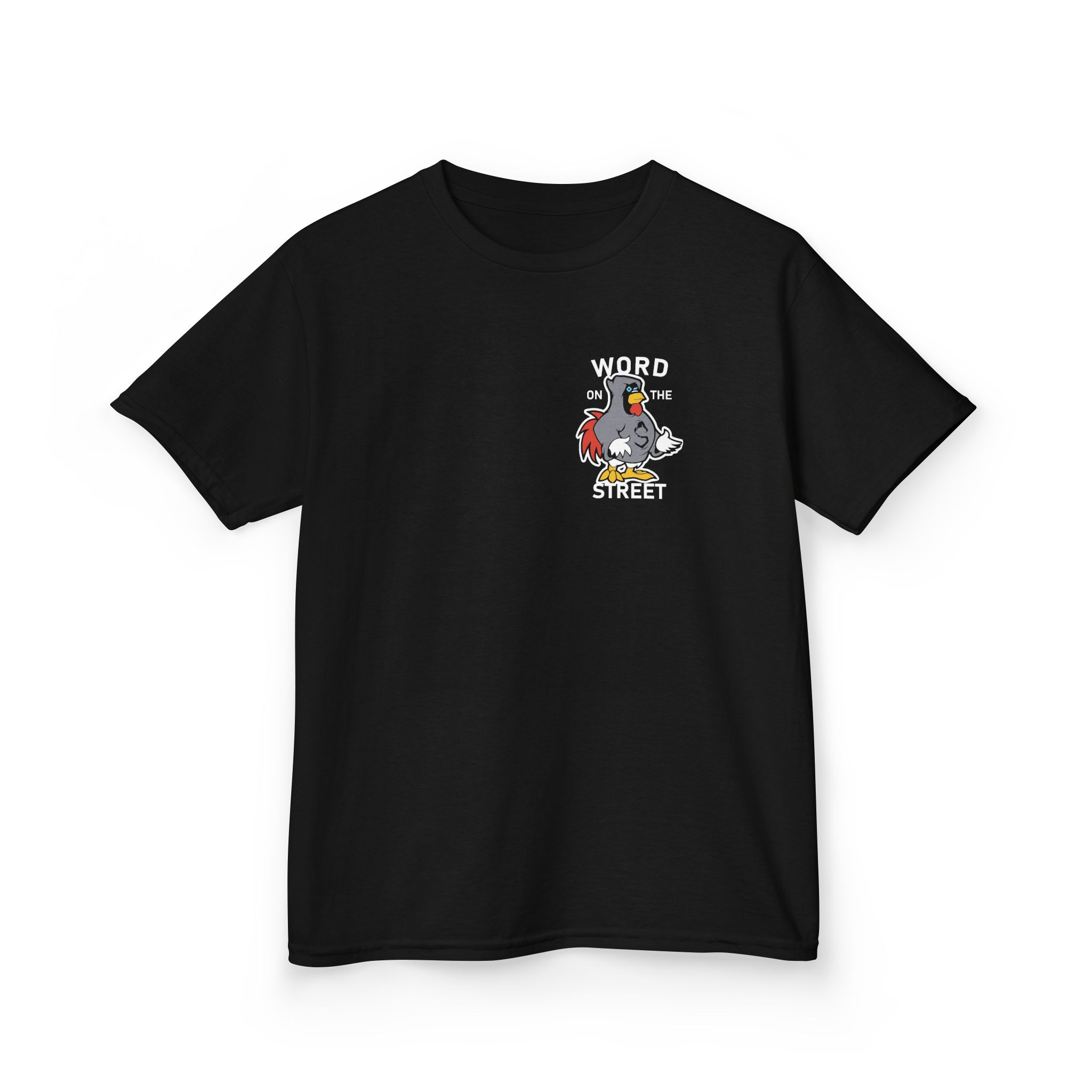 Shroud Chicken Word On The Street Kids Heavy Cotton™ Tee - Image 3