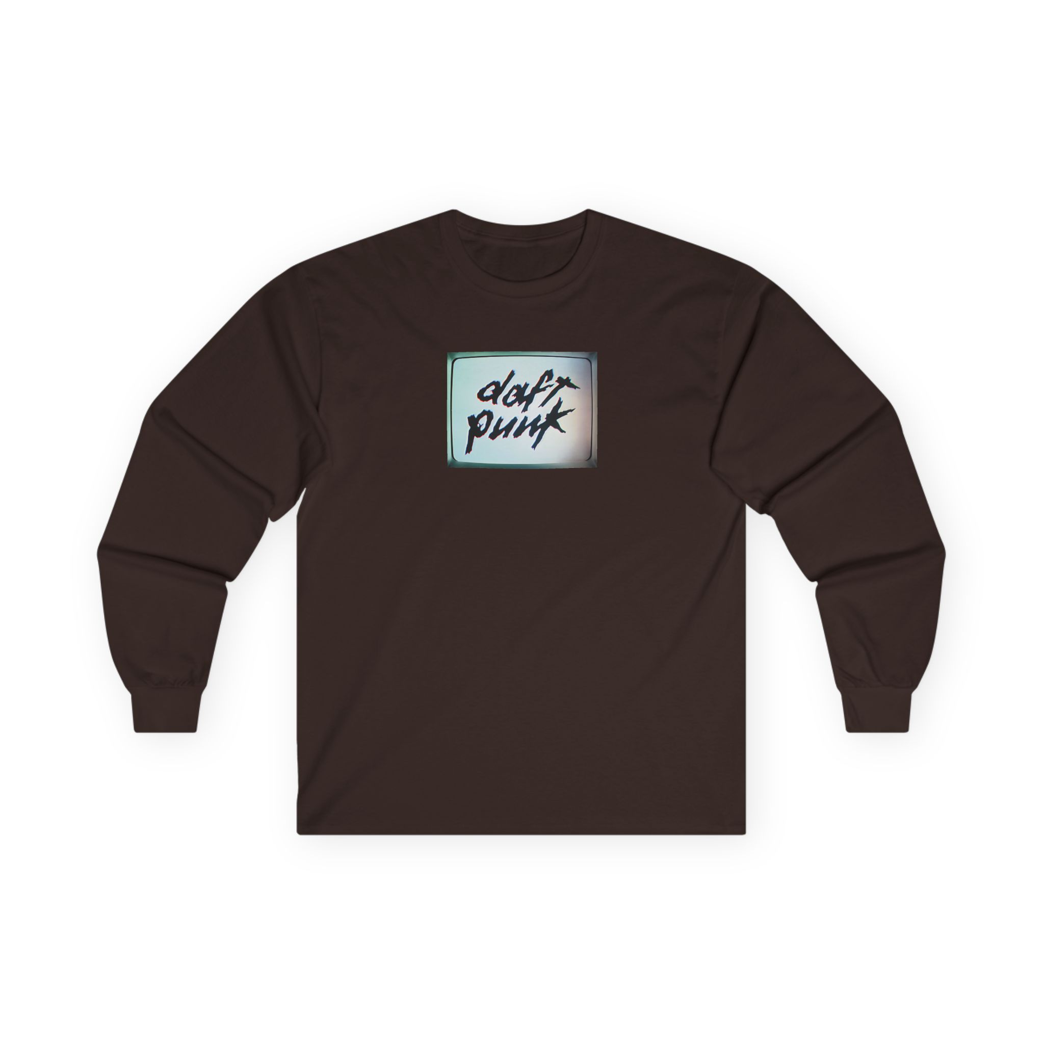 Daft Punk Human After All Black Unisex Ultra Cotton Long Sleeve Tee - Image 3