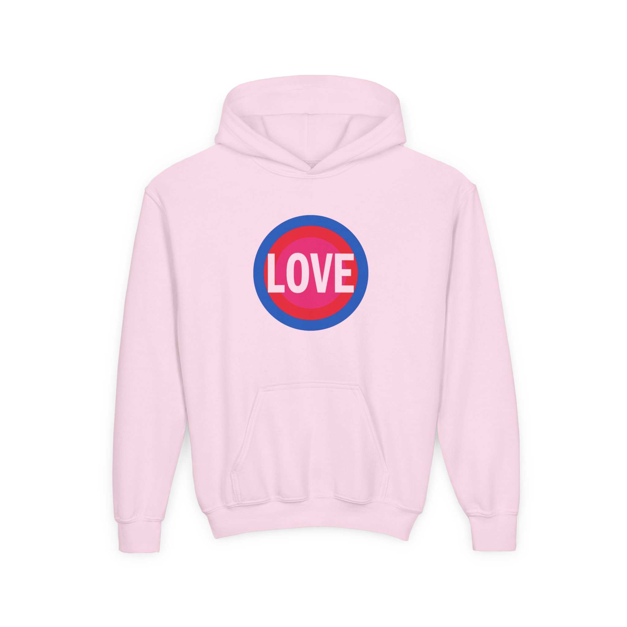 John Legend Love Circle Youth Heavy Blend Hooded Sweatshirt - Image 17