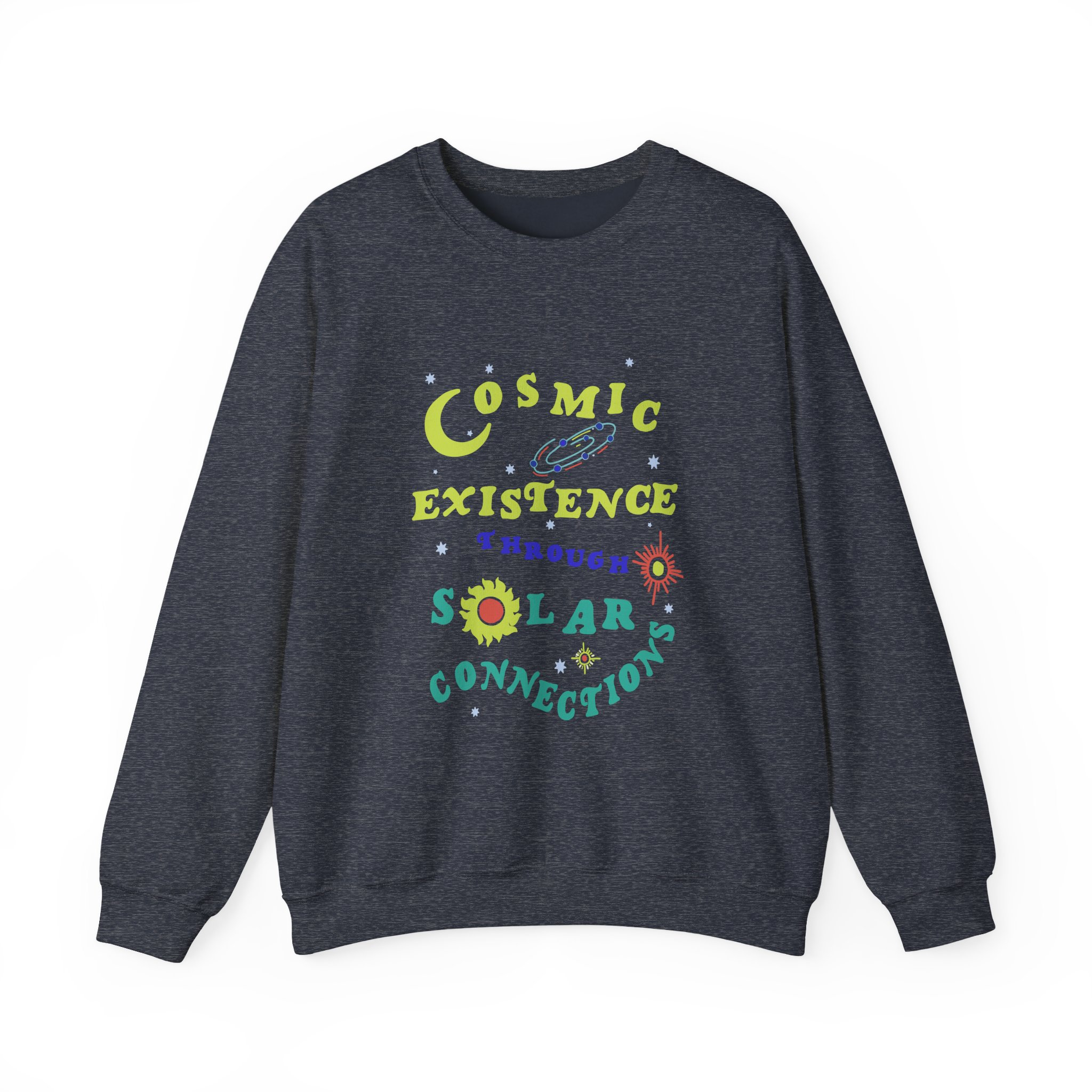 Calvin Harris Cosmic Existence Unisex Heavy Blend™ Crewneck Sweatshirt - Image 7