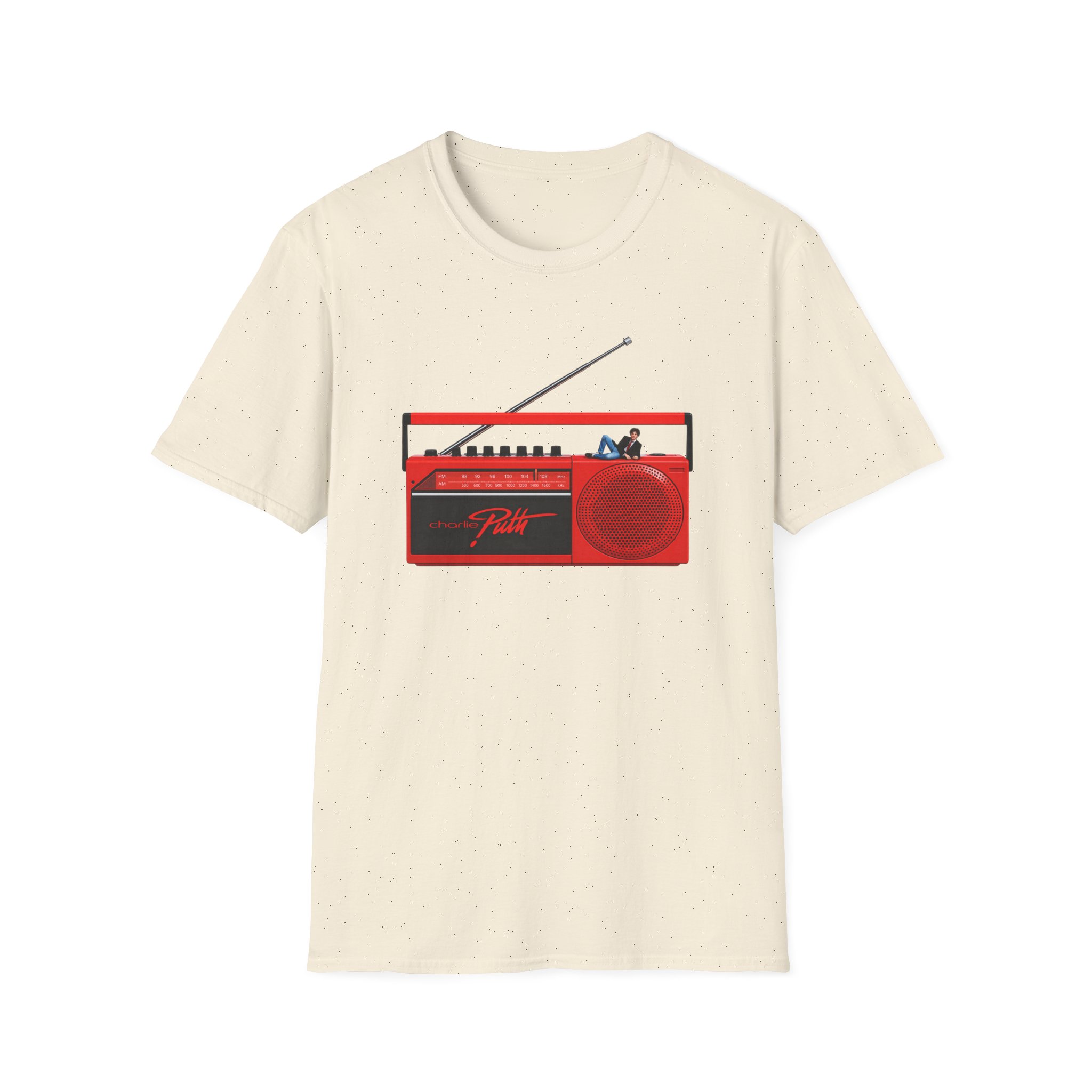 Charlie Puth Whatever's Clever! - Radio Unisex Softstyle T-shirt - Image 7