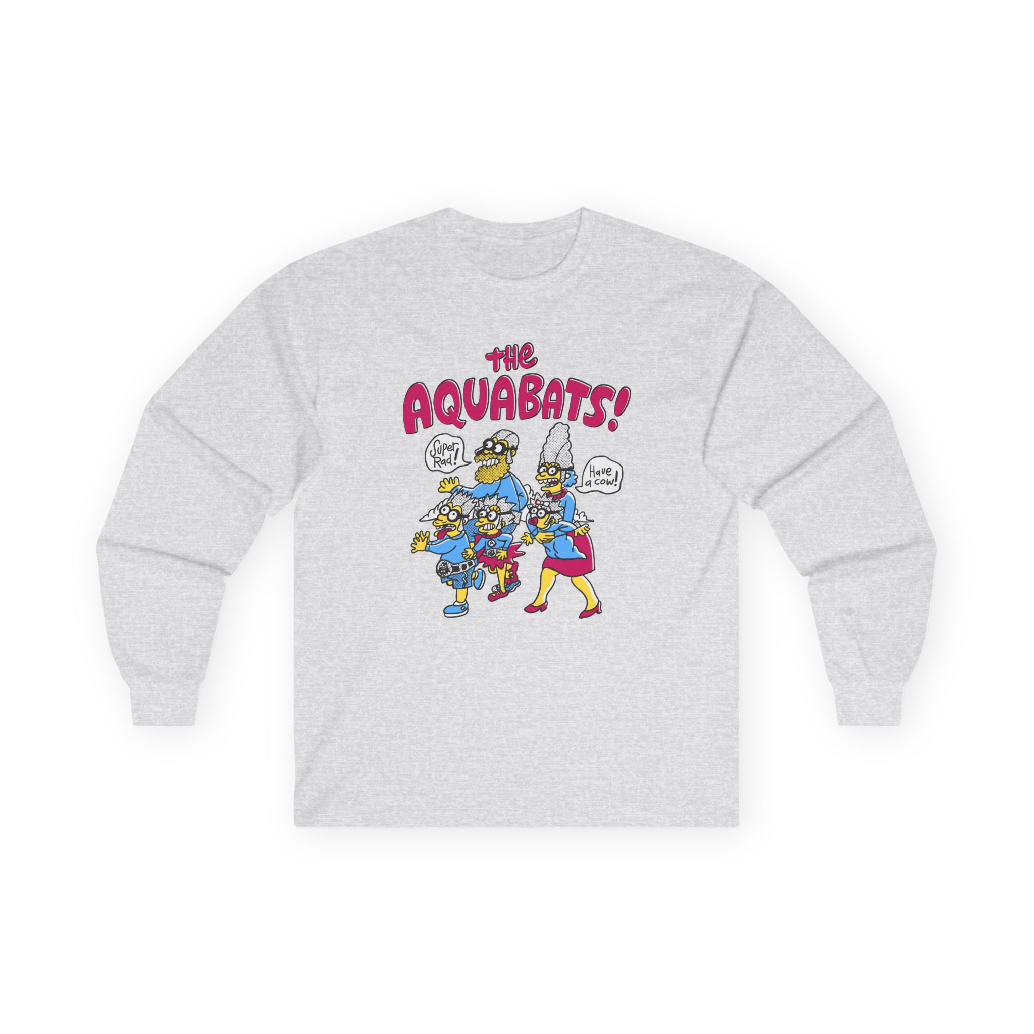 The Aquabats! Happy Family Unisex Ultra Cotton Long Sleeve Tee - Image 3