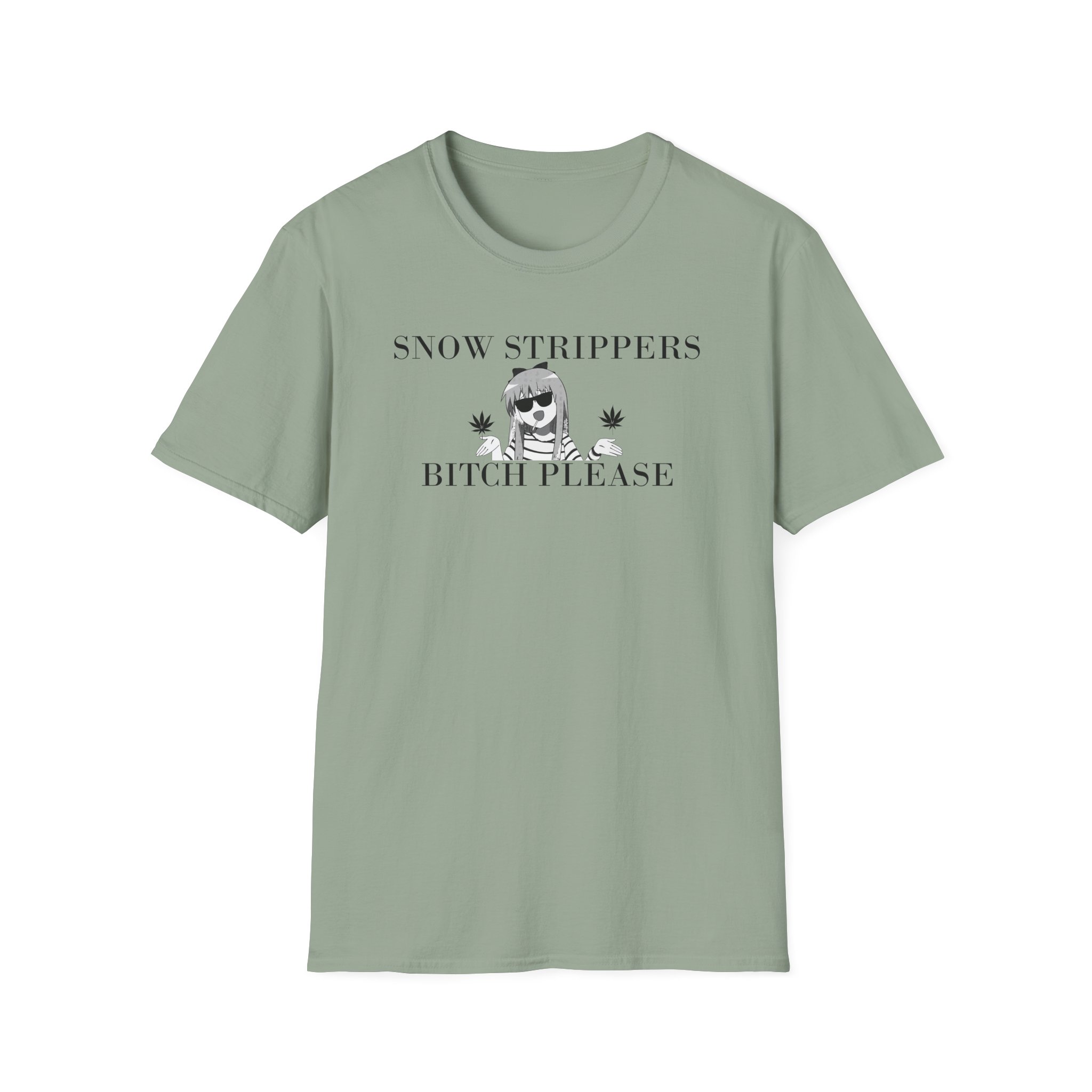 Snow Strippers Bitch Please Unisex Softstyle T-Shirt - Image 7