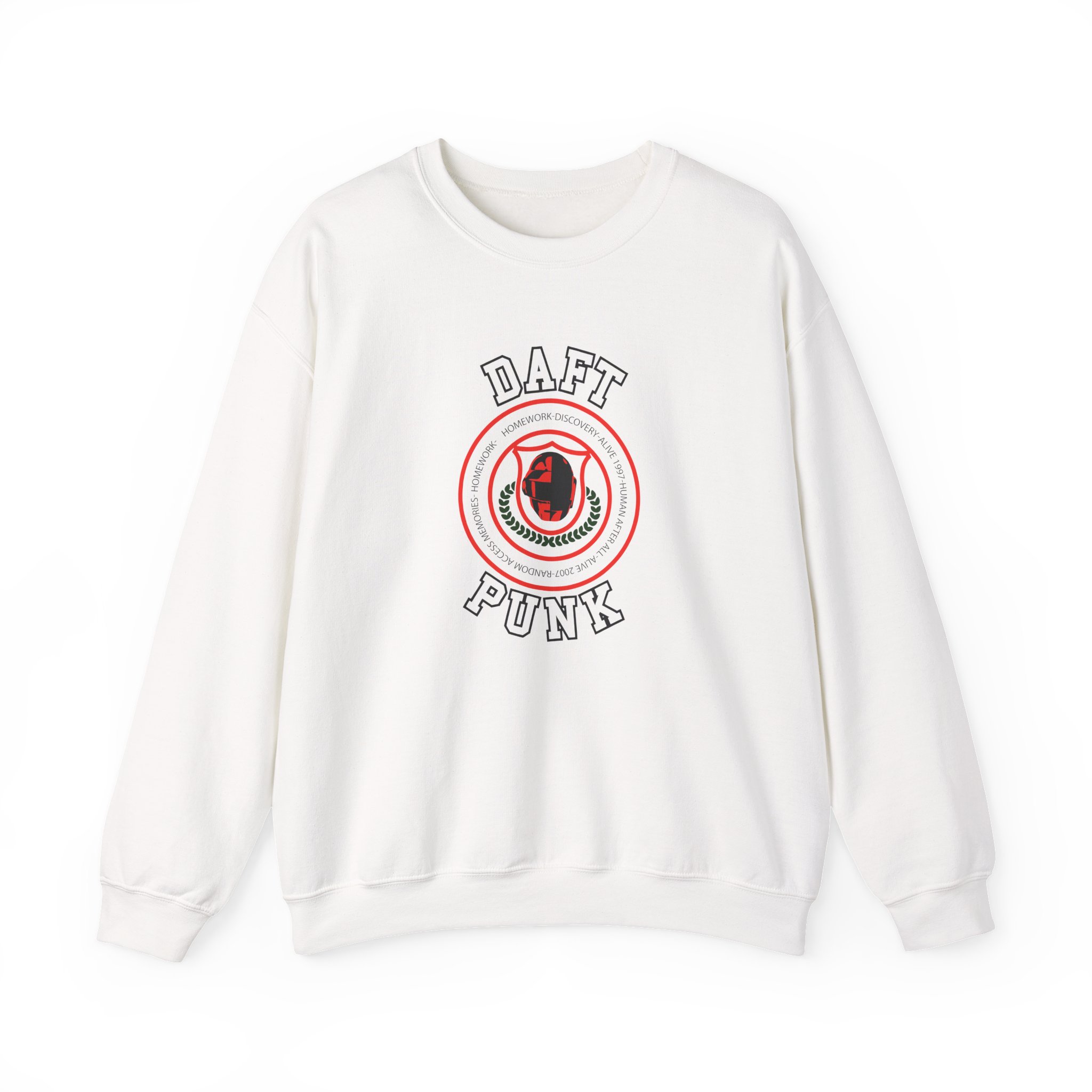 Daft Punk Unisex Heavy Blend™ Crewneck Sweatshirt