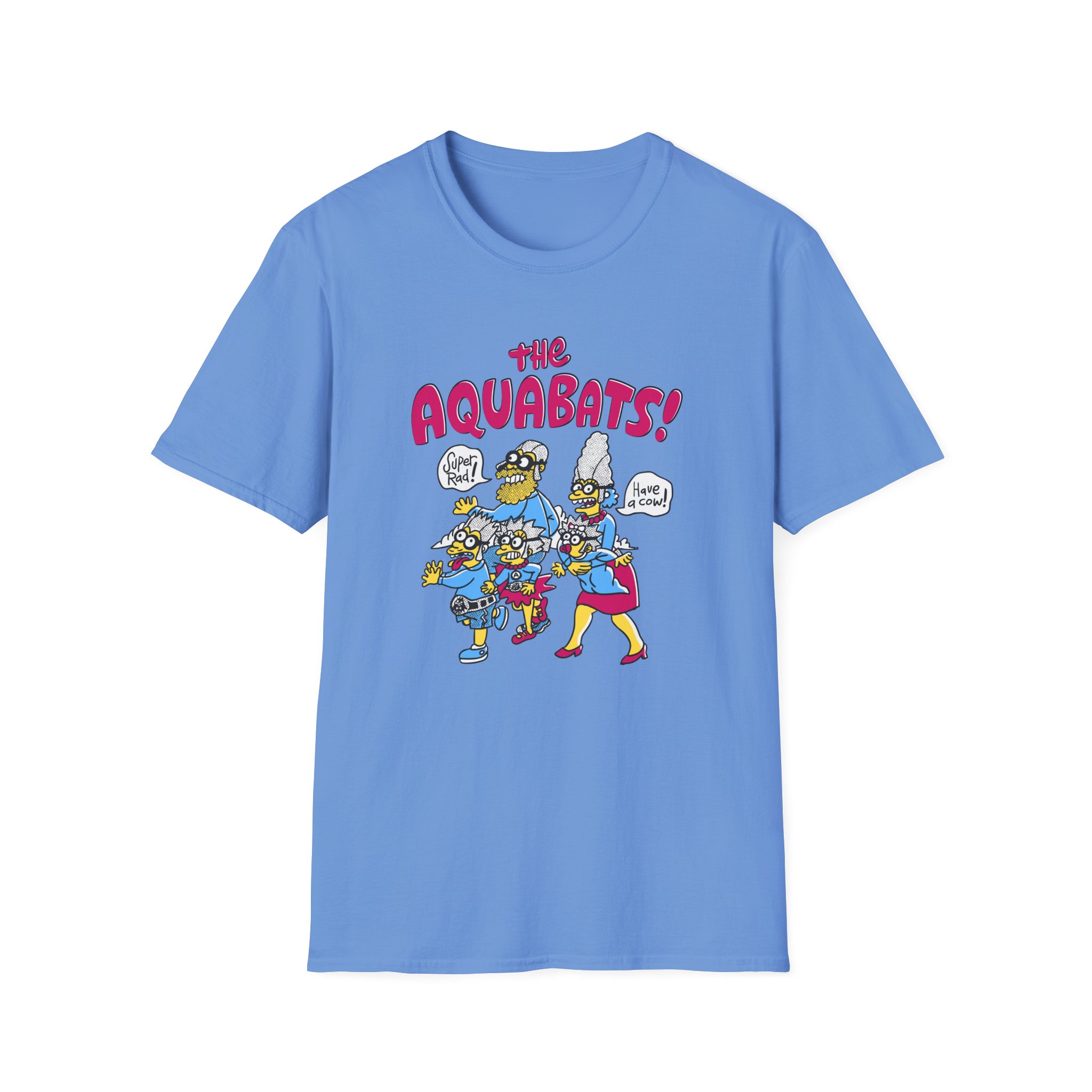 The Aquabats! Happy Family Unisex Softstyle T-Shirt - Image 17