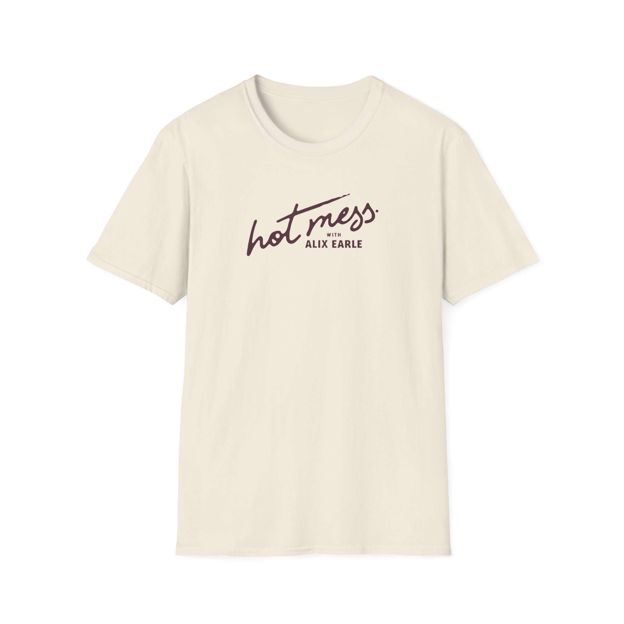 Alix Earle Hot Mess Unisex Softstyle T-Shirt - Image 3