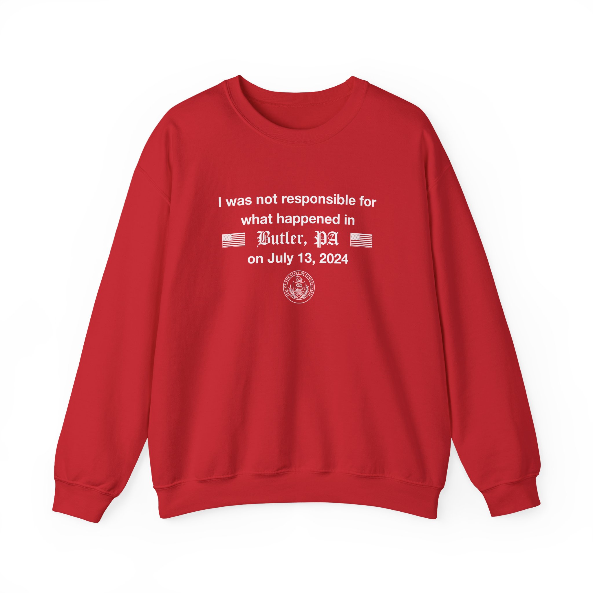 Jschlatt the Presidential Mishap Unisex Heavy Blend™ Crewneck Sweatshirt - Image 25