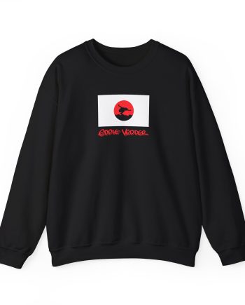 Eddie Vedder Flag Unisex Heavy Blend™ Crewneck Sweatshirt