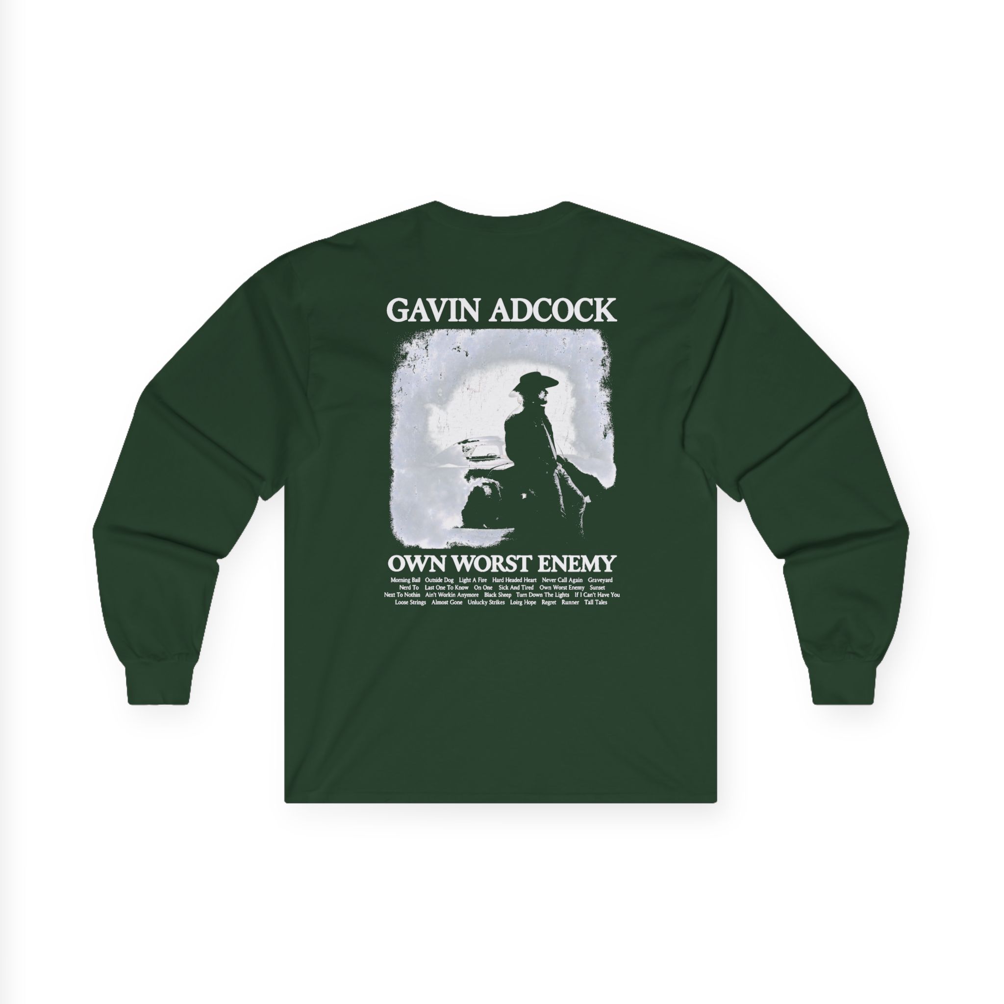 Gavin Adcock My Own Worst Enemy Unisex Ultra Cotton Long Sleeve Tee - Image 8