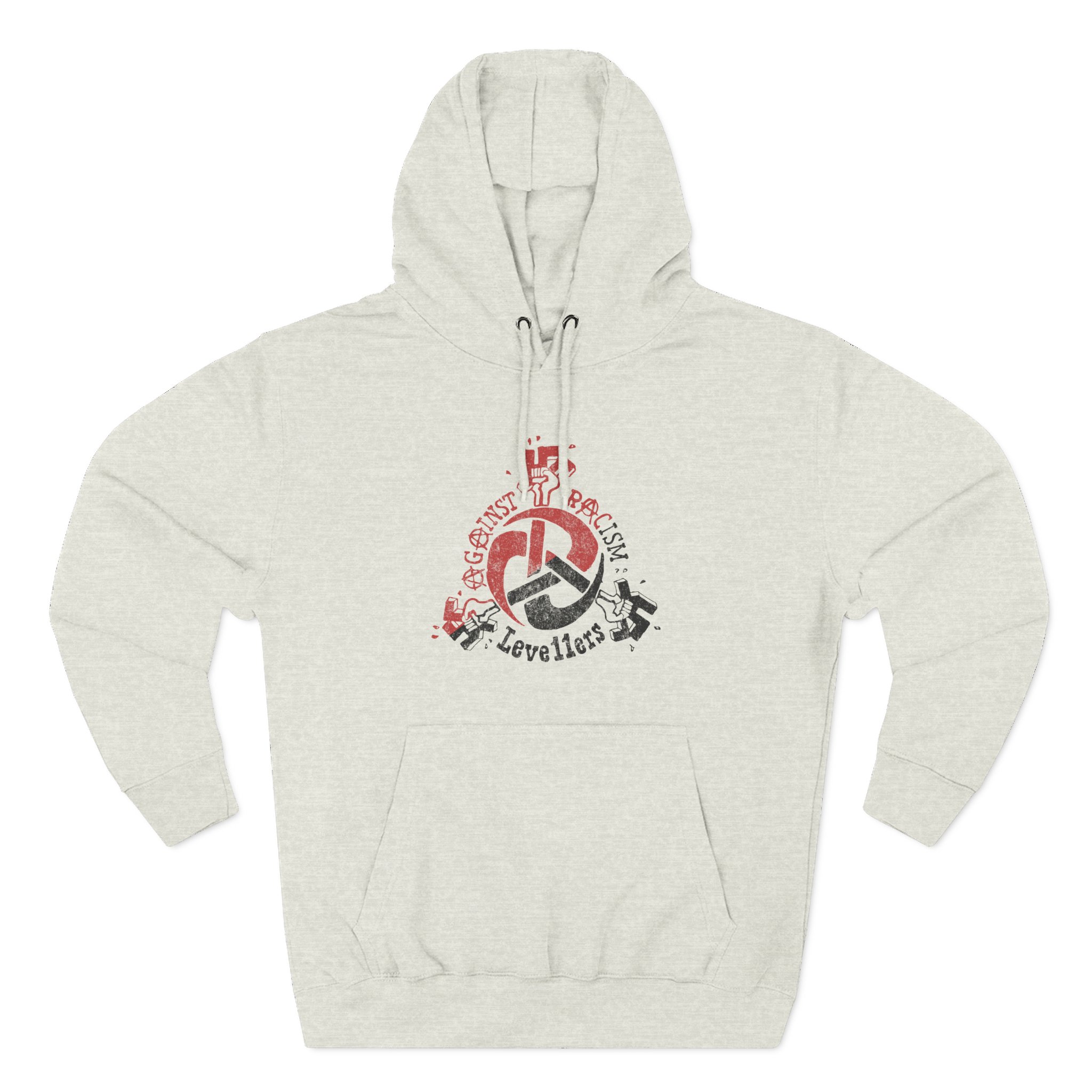 Levellers Against Racism Three-Panel Fleece Hoodie - Image 7