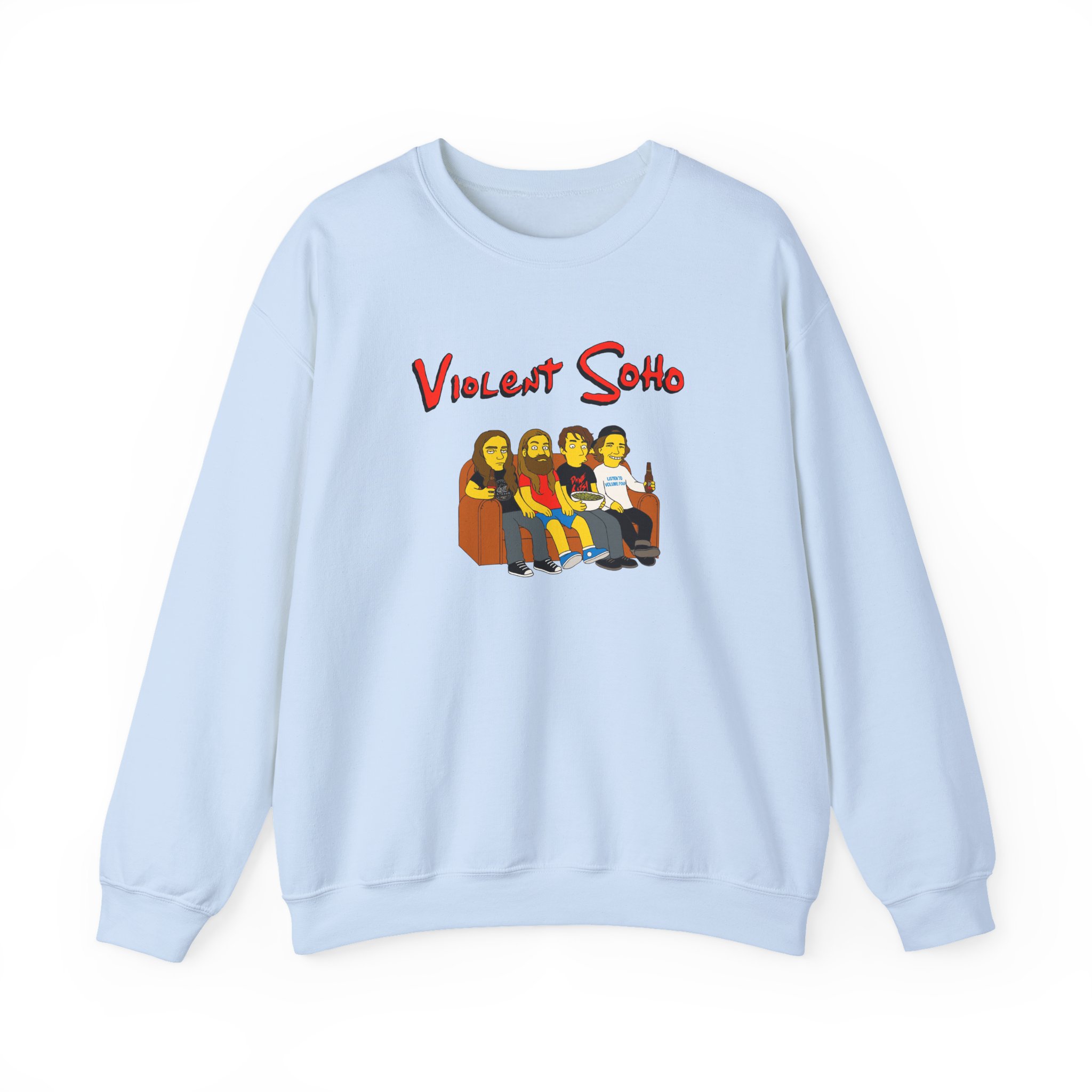 Violent Soho Springfield 4122 Unisex Heavy Blend™ Crewneck Sweatshirt - Image 13