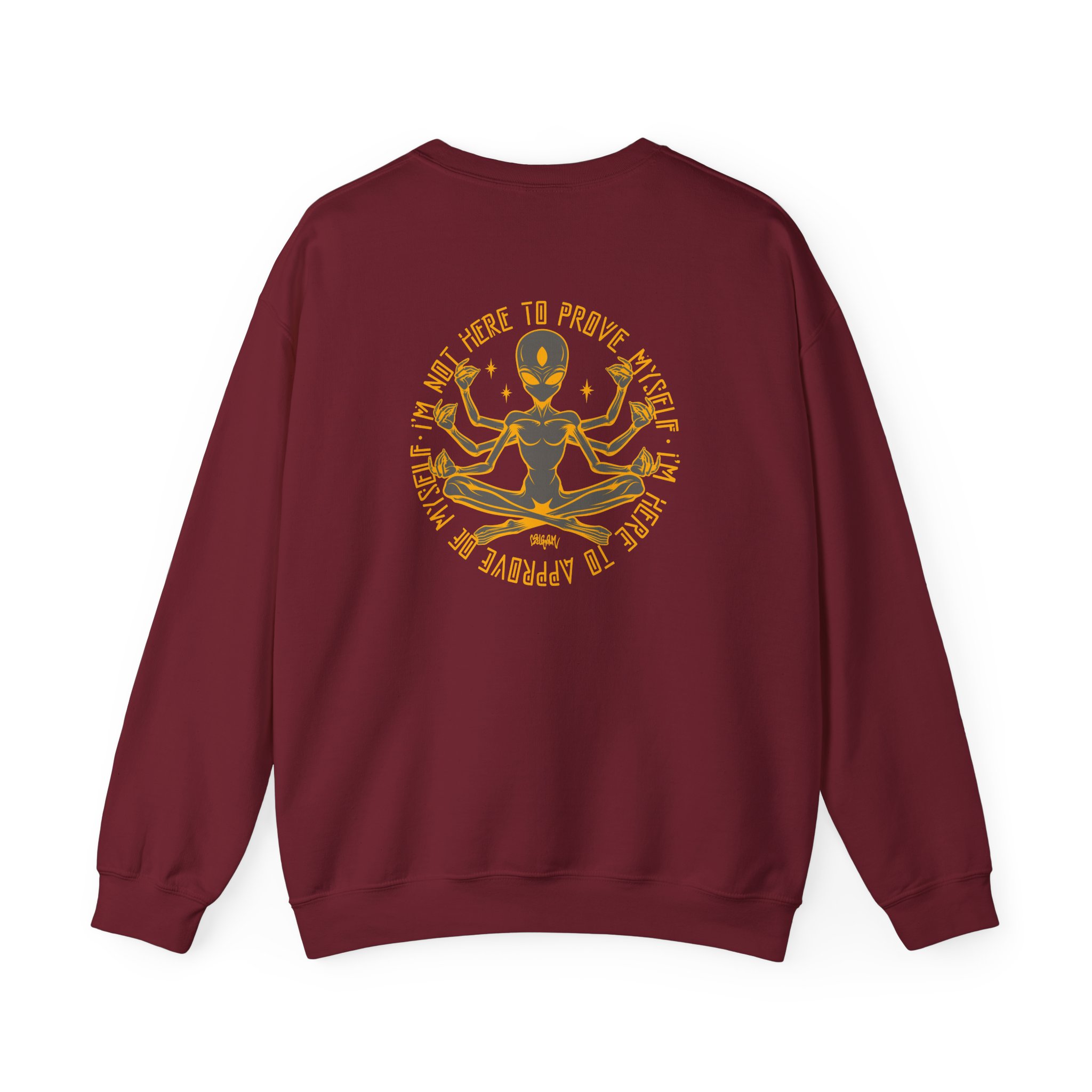 Lsdream Cosmic Upgrade Unisex Heavy Blend™ Crewneck Sweatshirt - Image 20