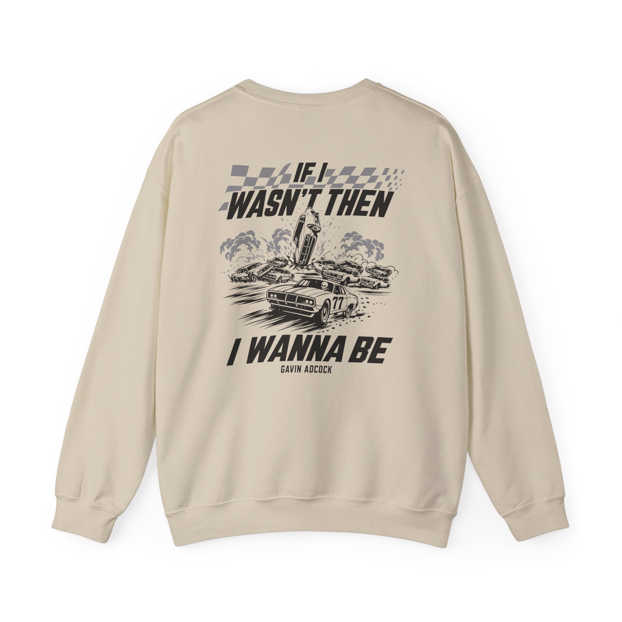 Gavin Adcock Wanna Be Unisex Heavy Blend™ Crewneck Sweatshirt - Image 6