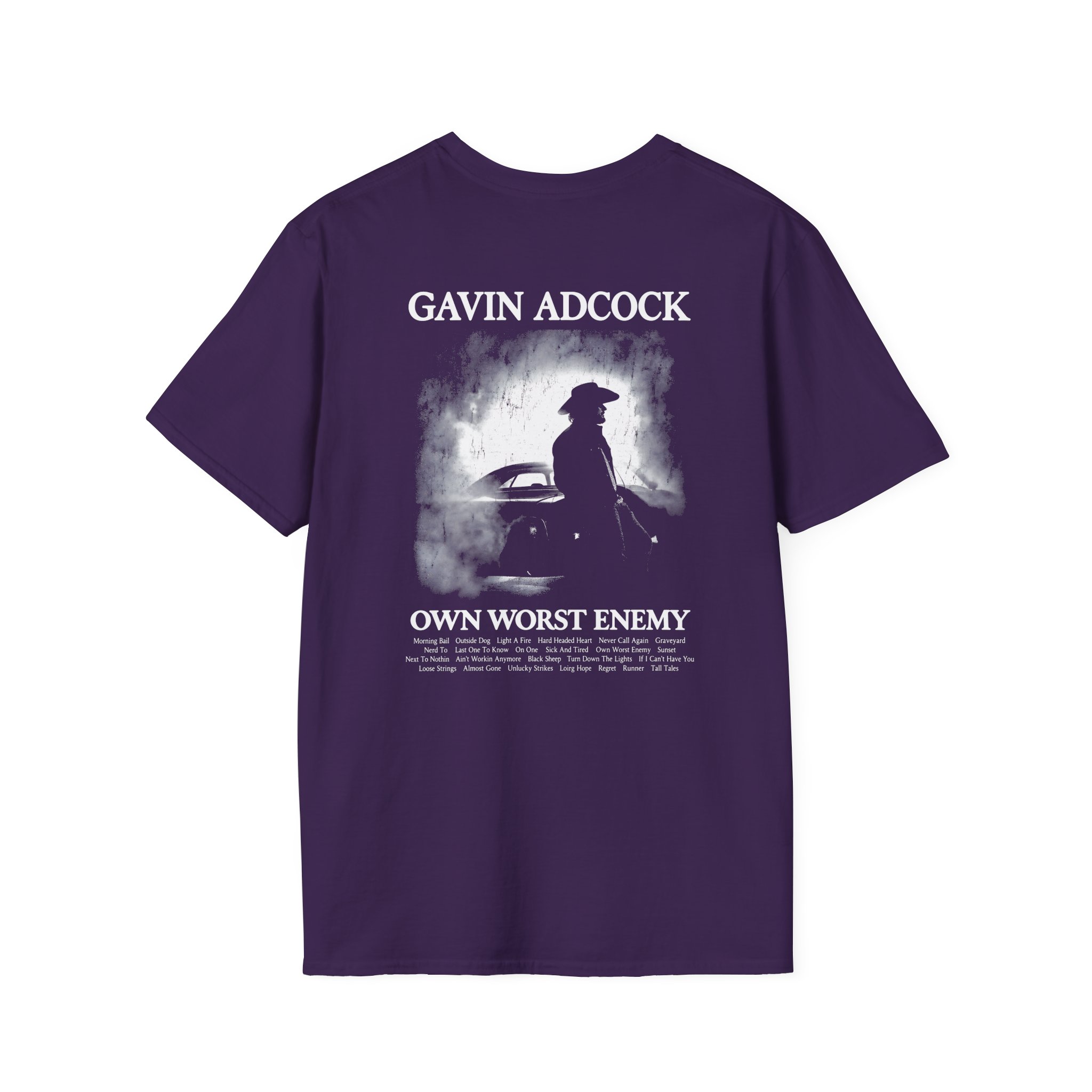 Gavin Adcock My Own Worst Enemy Unisex Softstyle T-Shirt - Image 18