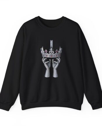Mary J Blige Chain Unisex Heavy Blend™ Crewneck Sweatshirt