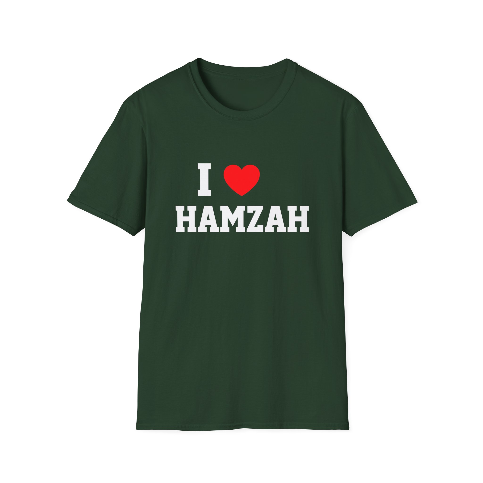 Hamza Love Unisex Softstyle T-Shirt - Image 7