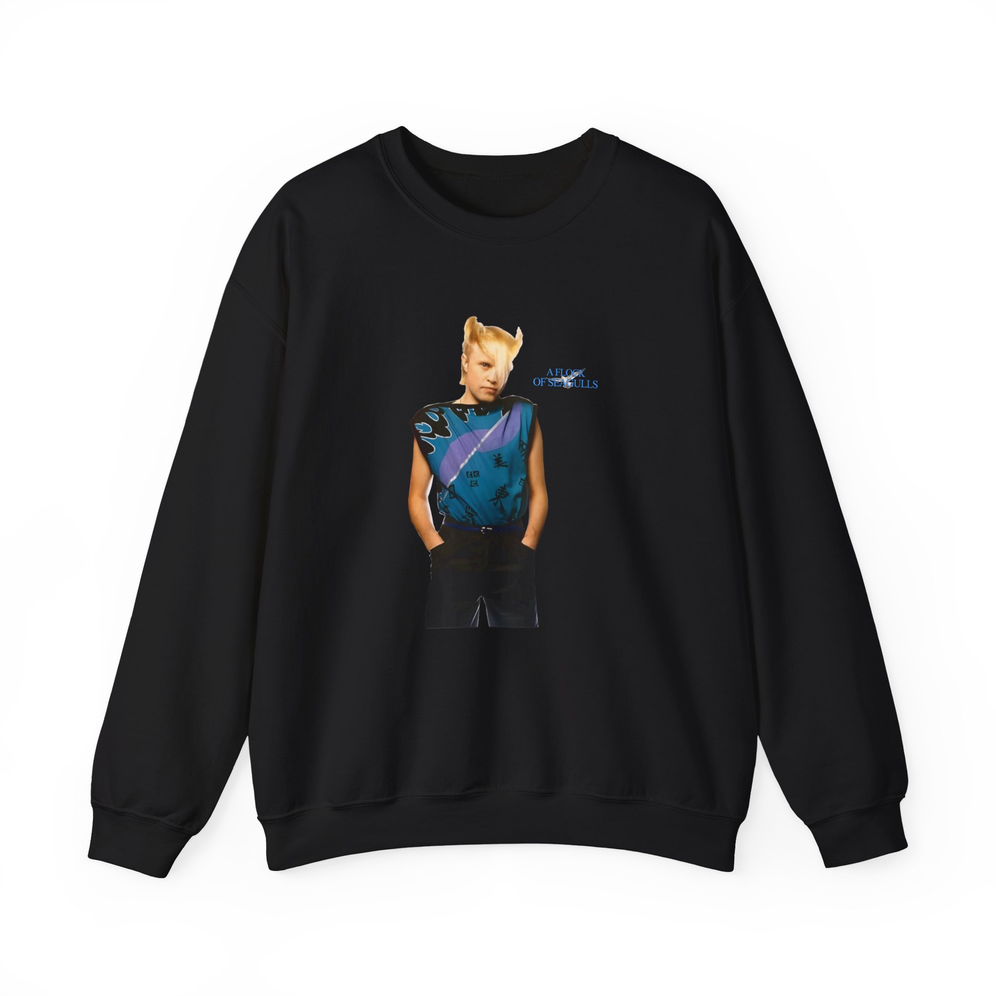 A Flock of Seagulls Mike Score Unisex Heavy Blend™ Crewneck Sweatshirt