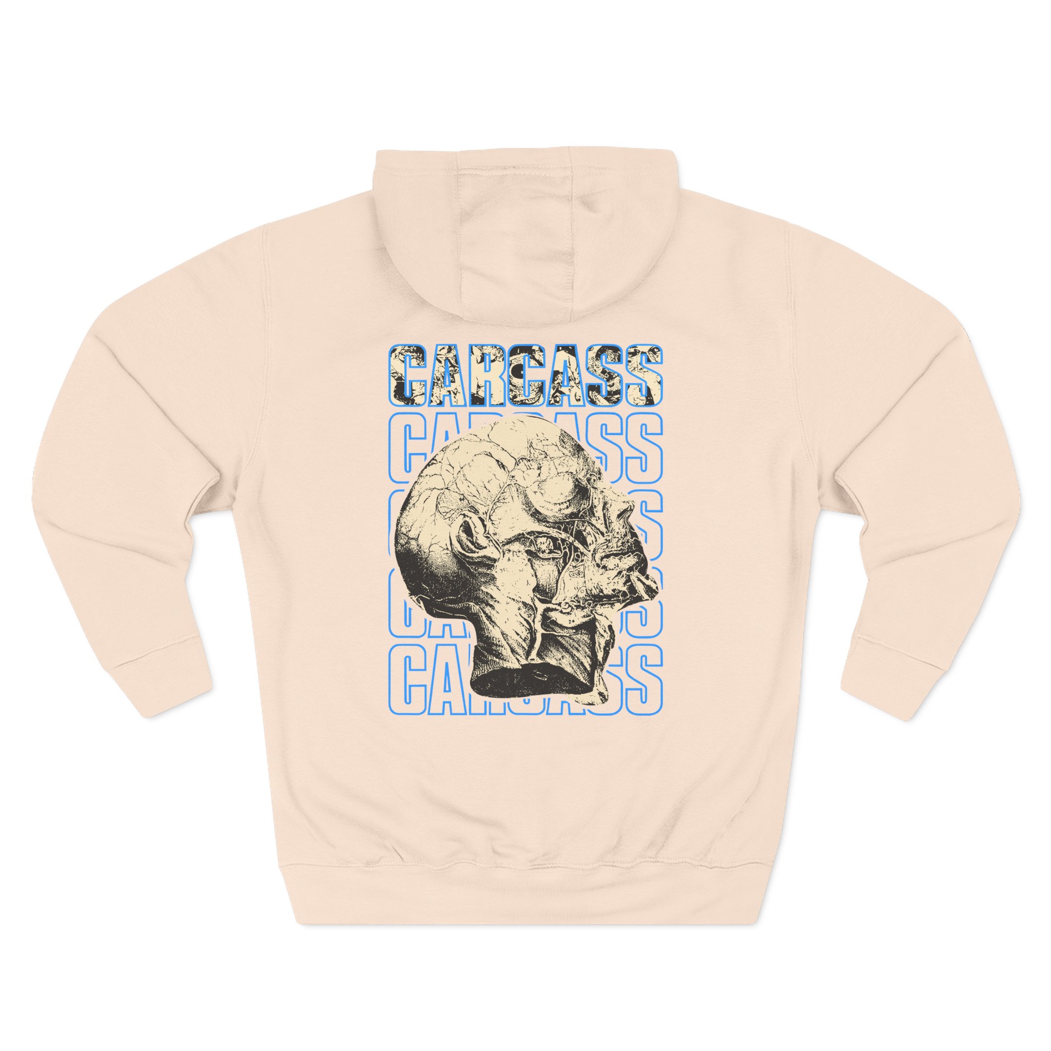 Carcass Head & Tools Three-Panel Fleece Hoodie - Image 10