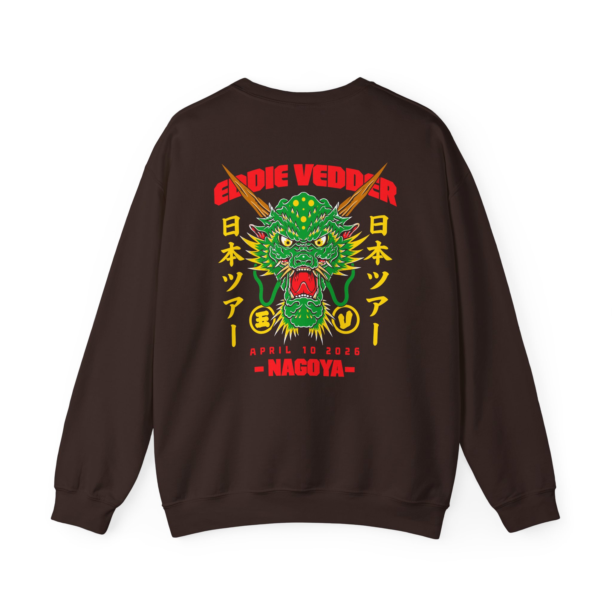 Eddie Vedder 2026 Nagoya Unisex Heavy Blend™ Crewneck Sweatshirt - Image 4