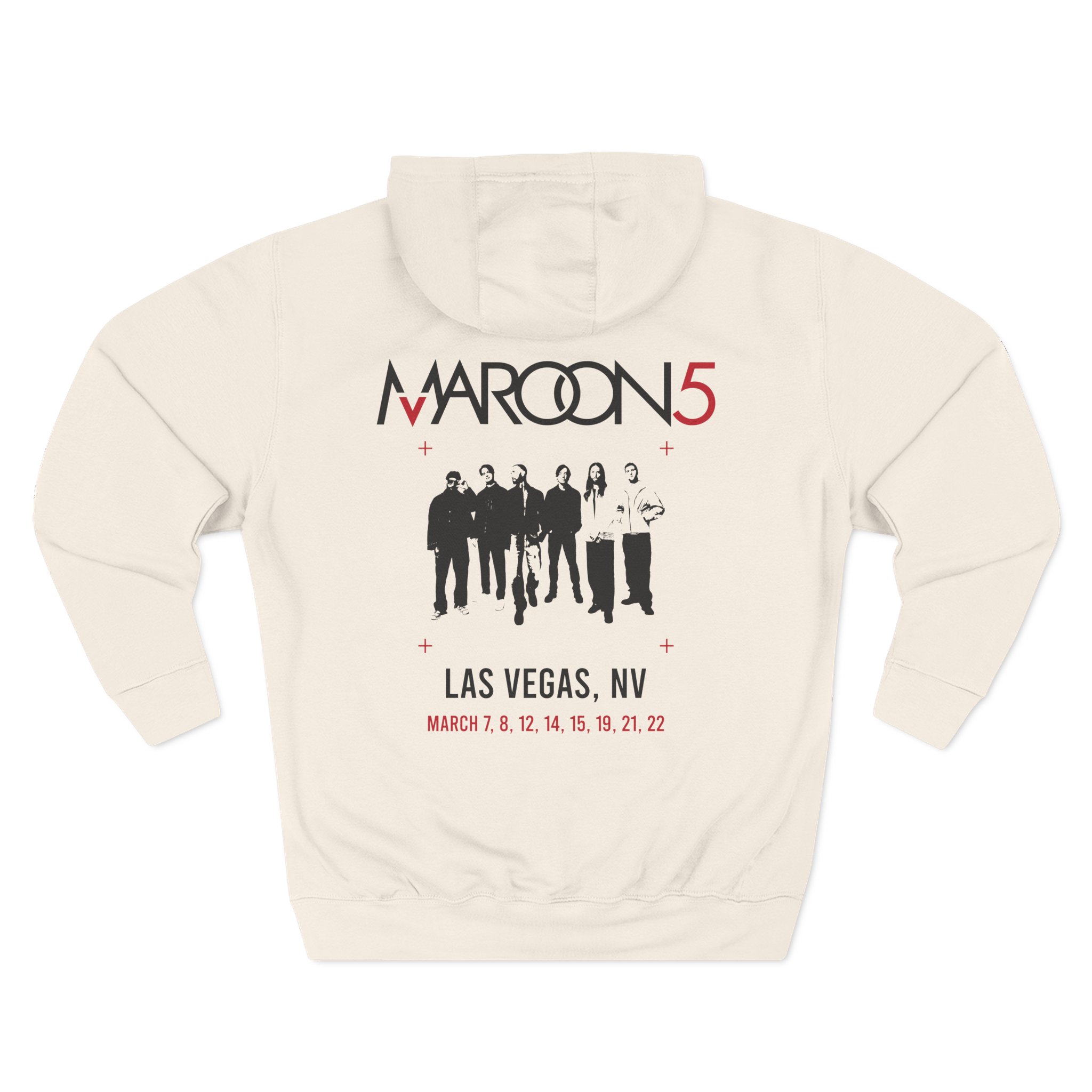 Adam Levine M5LV 2025 Flowers Three-Panel Fleece Hoodie - Image 4
