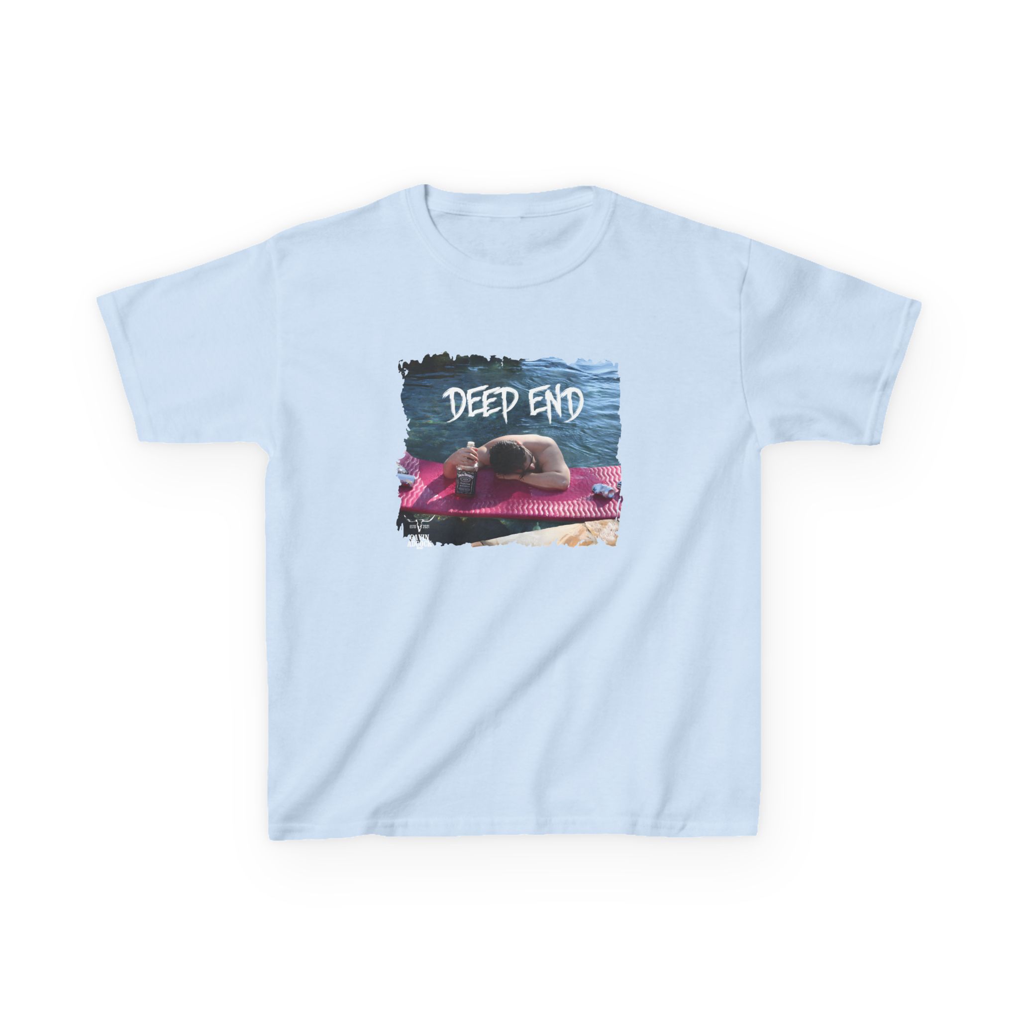 Gavin Adcock Deep End Kids Heavy Cotton™ Tee - Image 7