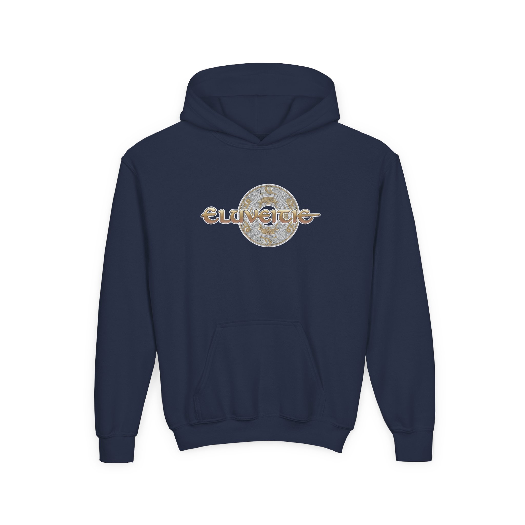 Eluveitie Celtic Tree Youth Heavy Blend Hooded Sweatshirt - Image 3