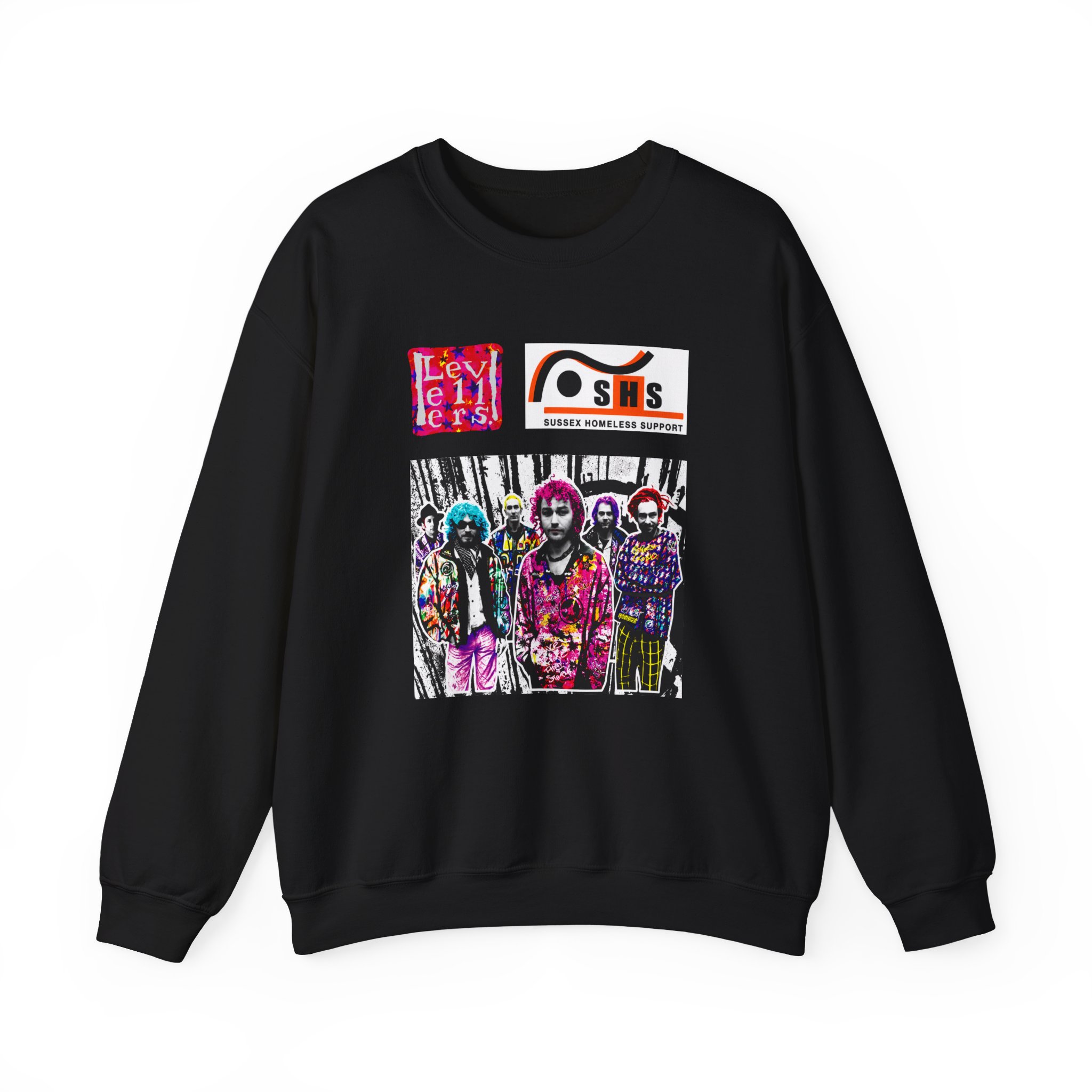 Levellers Postman Print Unisex Heavy Blend™ Crewneck Sweatshirt