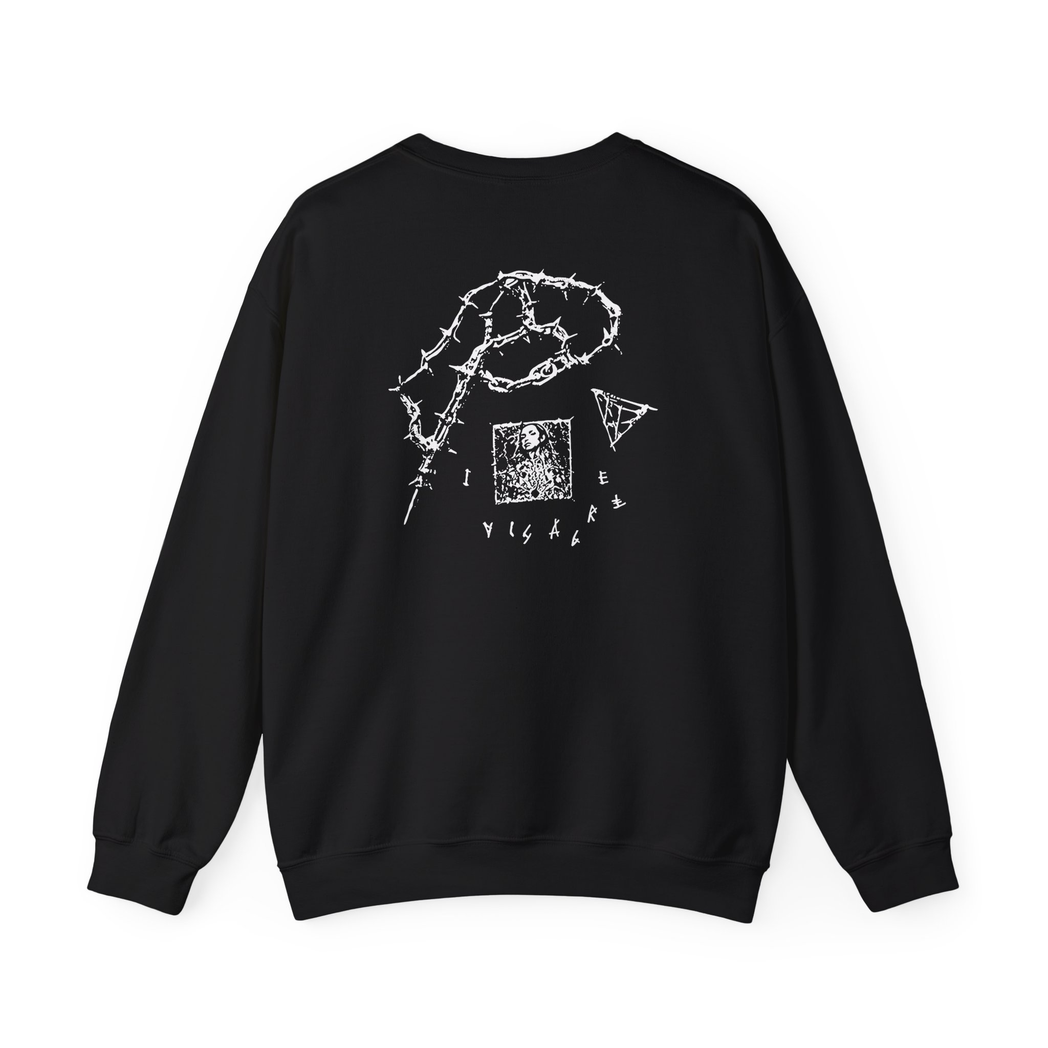 Poppy Disagree Unisex Heavy Blend™ Crewneck Sweatshirt - Image 2