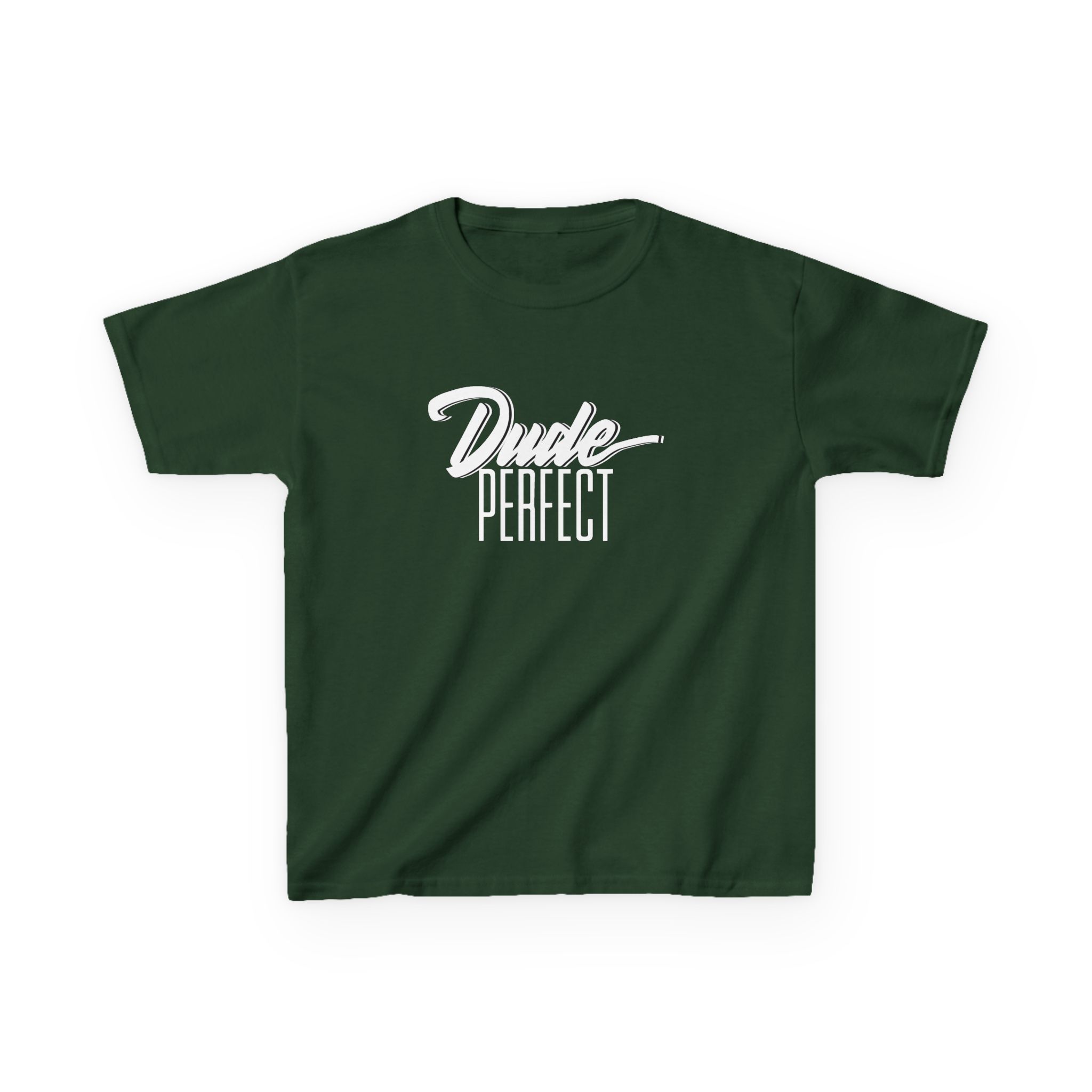 Dude Perfect Dude Script Kids Heavy Cotton™ Tee - Image 5