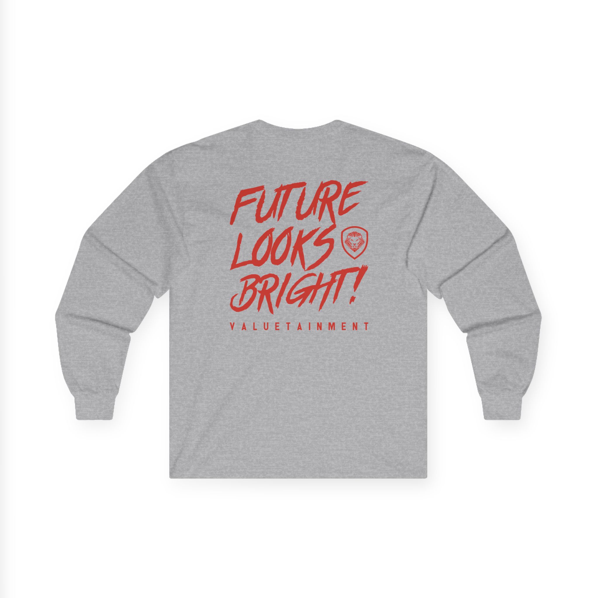 Valuetainment Future Looks Bright Unisex Ultra Cotton Long Sleeve Tee - Image 6