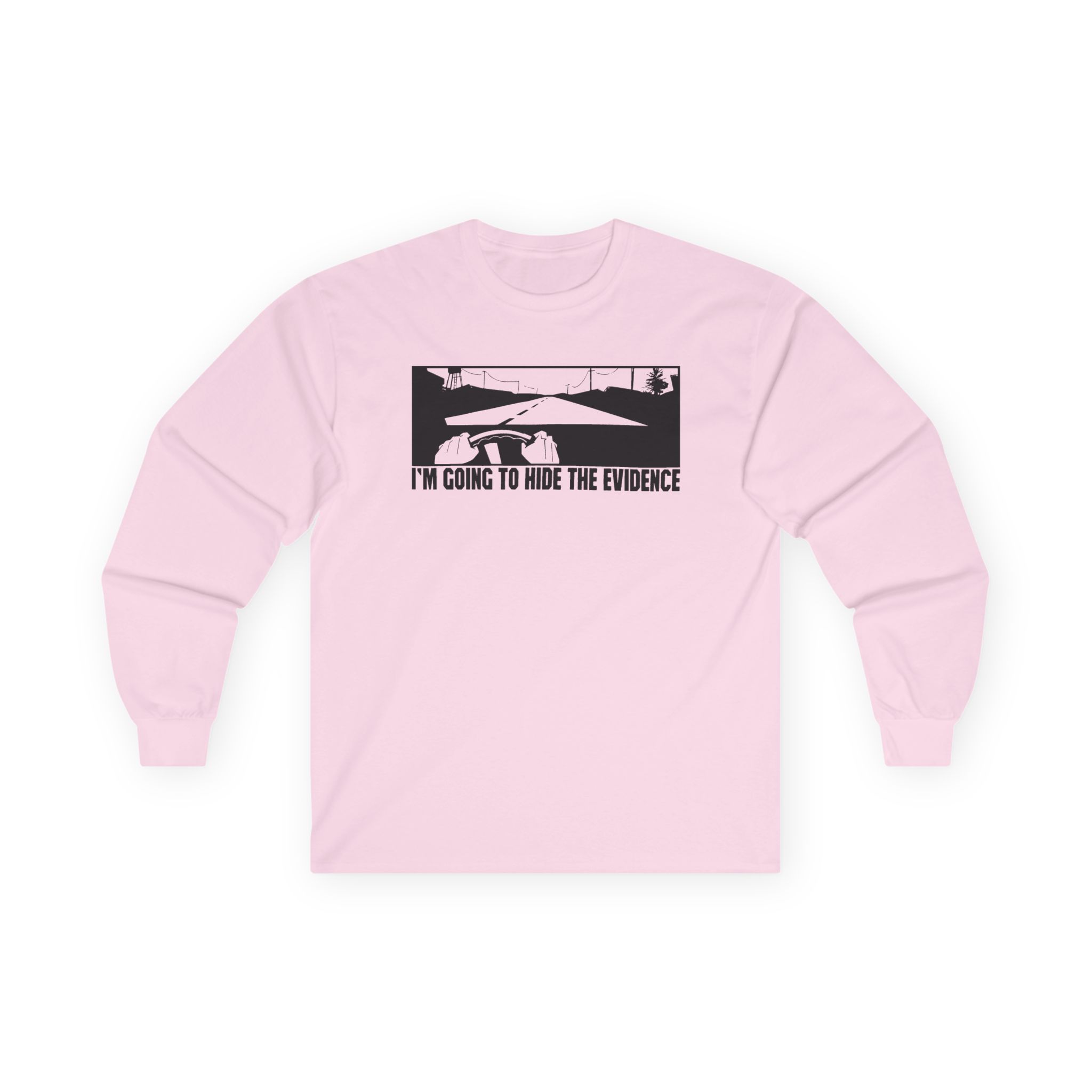 Shroud Hide The Evidence Unisex Ultra Cotton Long Sleeve Tee - Image 7