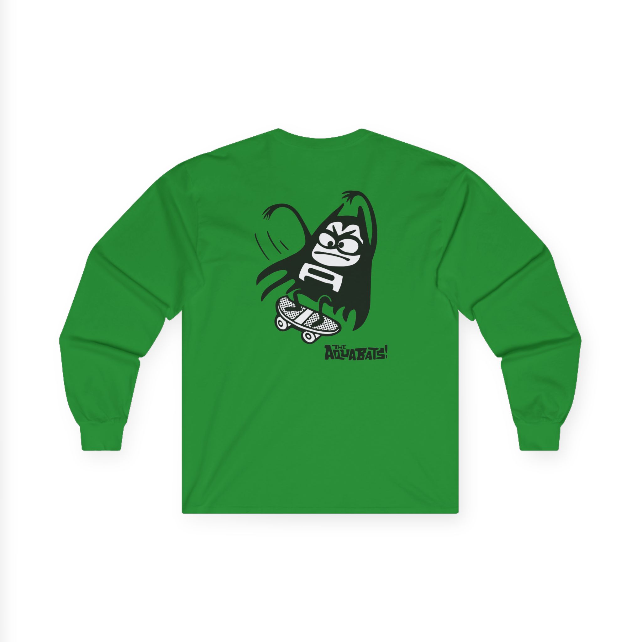 The Aquabats Lil Bat Skateboard Unisex Ultra Cotton Long Sleeve Tee - Image 2