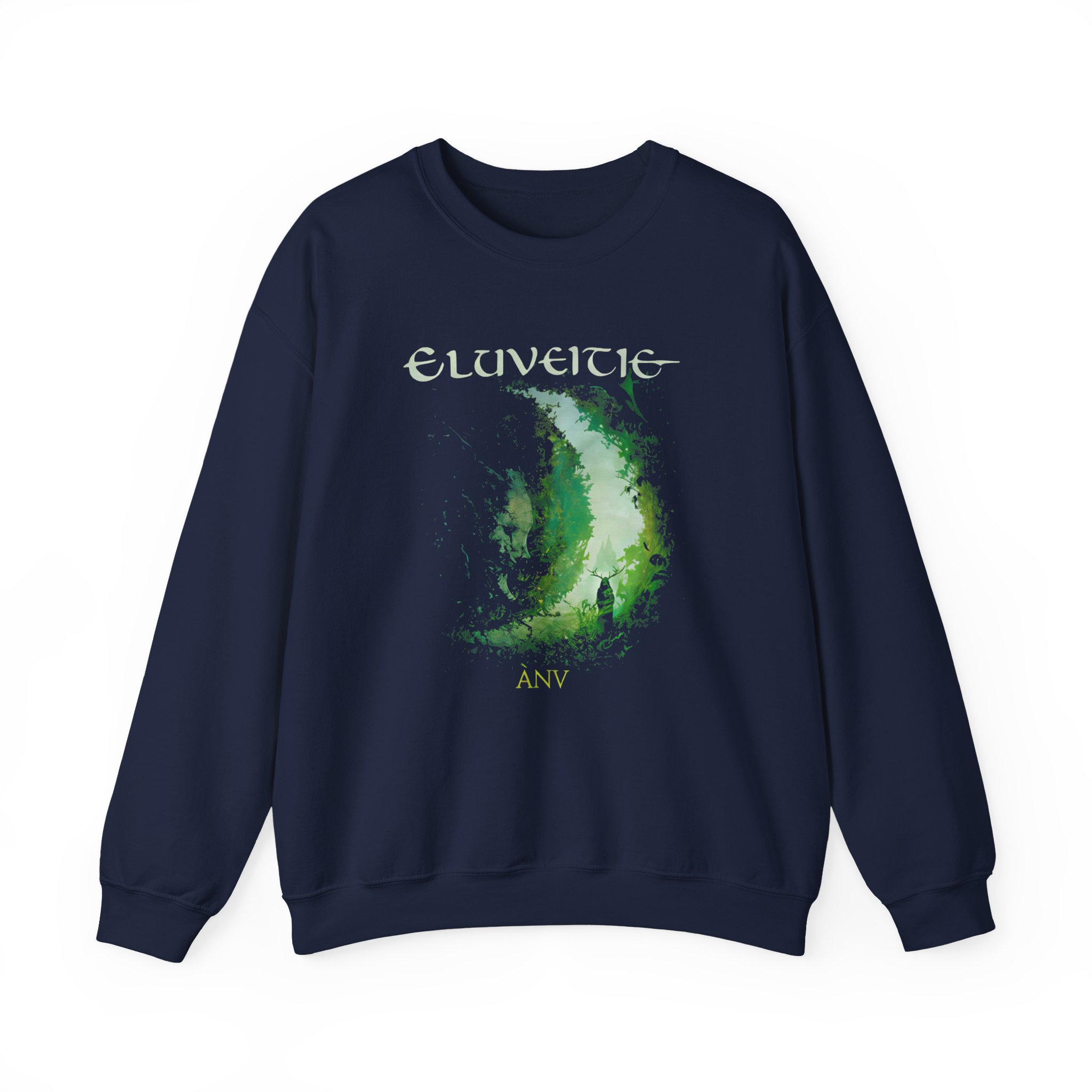 Eluveitie Anv Cover Unisex Heavy Blend™ Crewneck Sweatshirt - Image 7