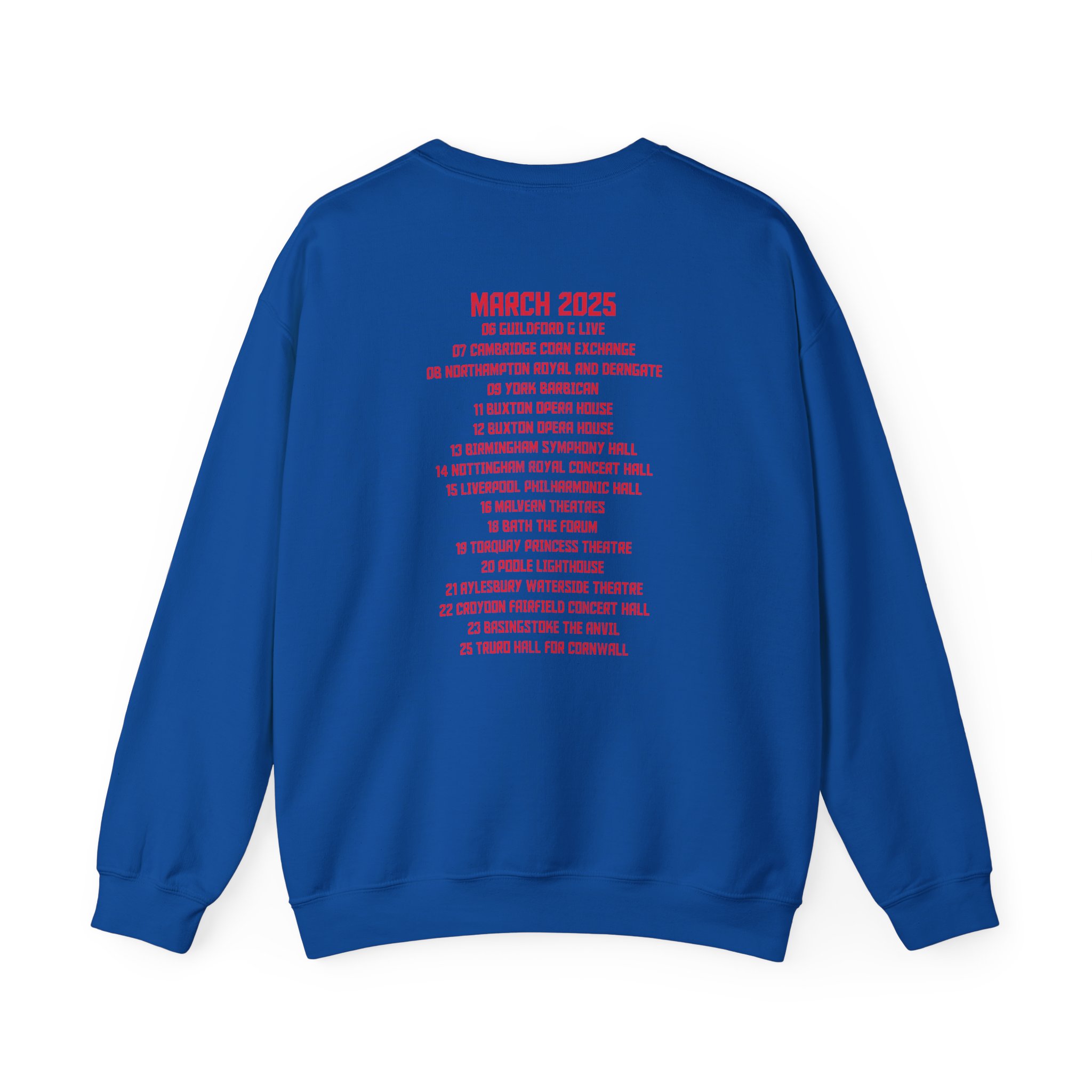 Levellers 2025 March We the Collective Tour Unisex Heavy Blend™ Crewneck Sweatshirt - Image 10