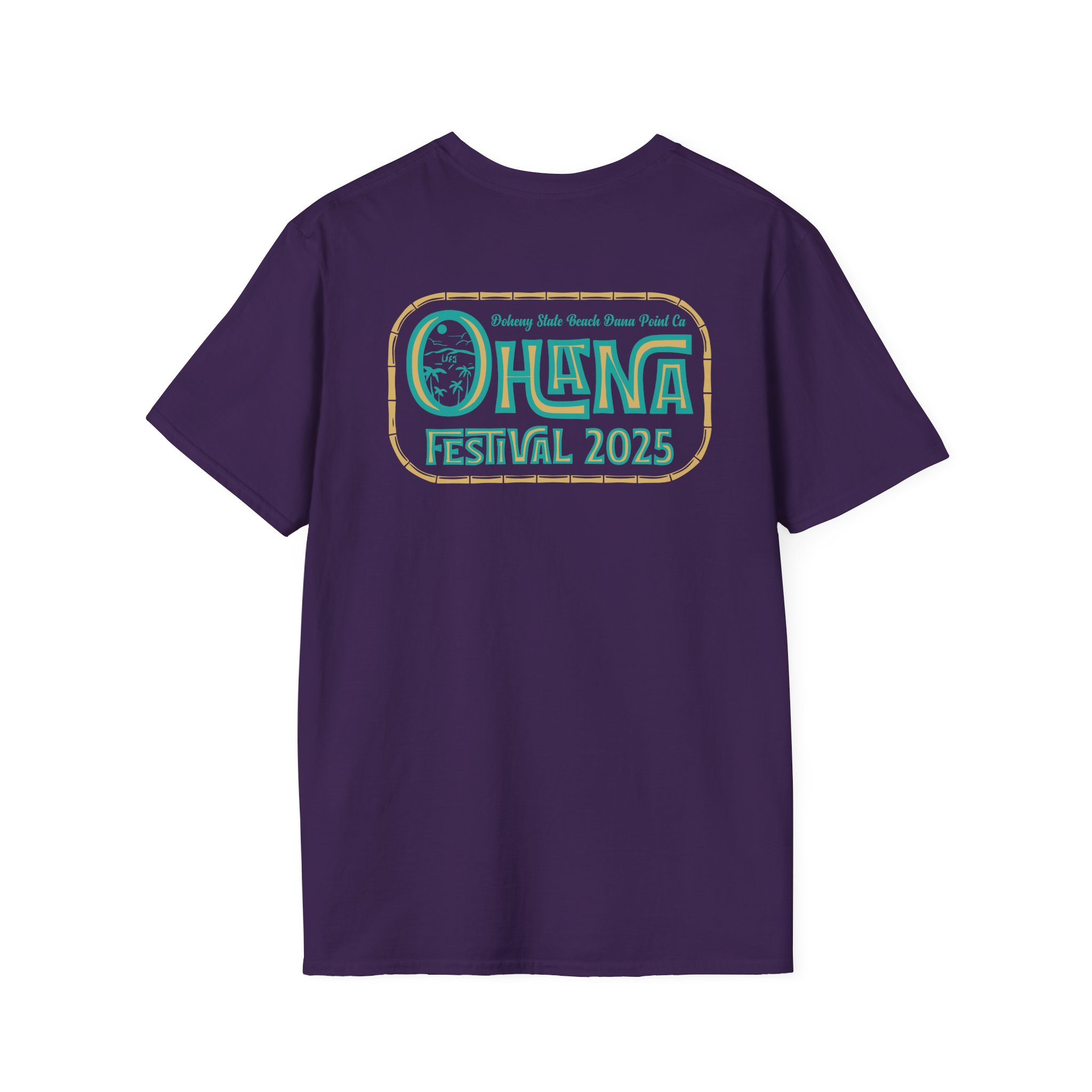 Eddie Vedder Ohana Festival Unisex Softstyle T-Shirt - Image 8